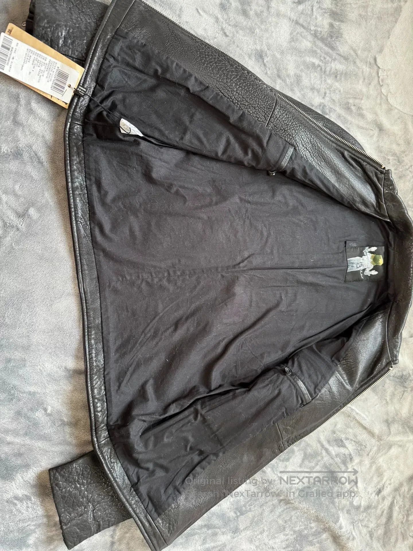 Croquis Croquis Black Sheepskin Leather Jacket. Size US M / EU 48-50 / 2 - 8 Thumbnail