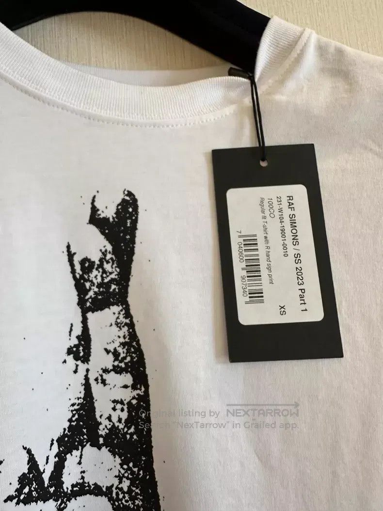 Raf Simons Raf simons Short-sleeved T-shirt Size US XS / EU 42 / 0 - 5 Thumbnail
