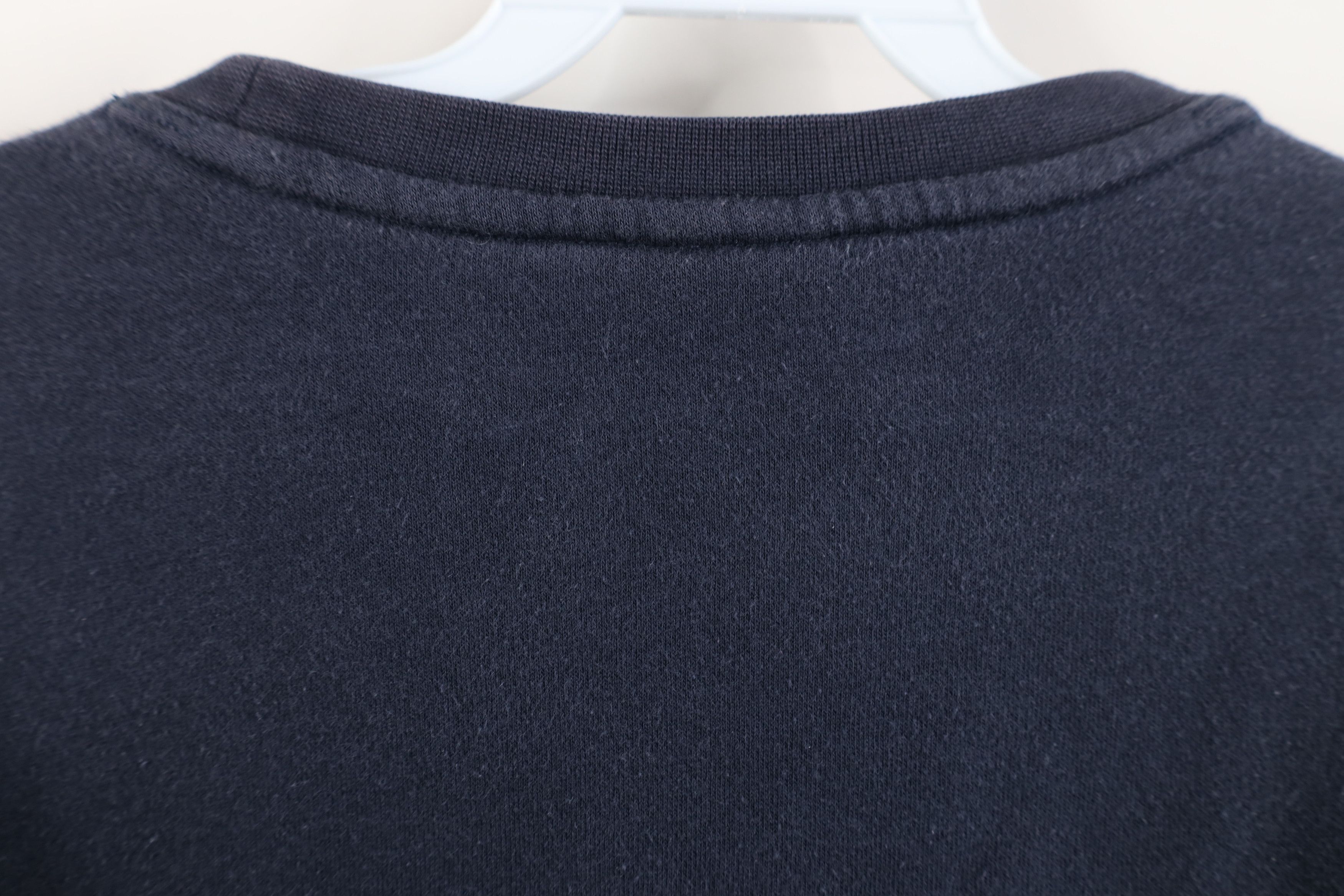 Nike Vintage Y2K Nike Mini Swoosh Crewneck Sweatshirt Navy Blue Size US XXL / EU 58 / 5 - 10 Thumbnail