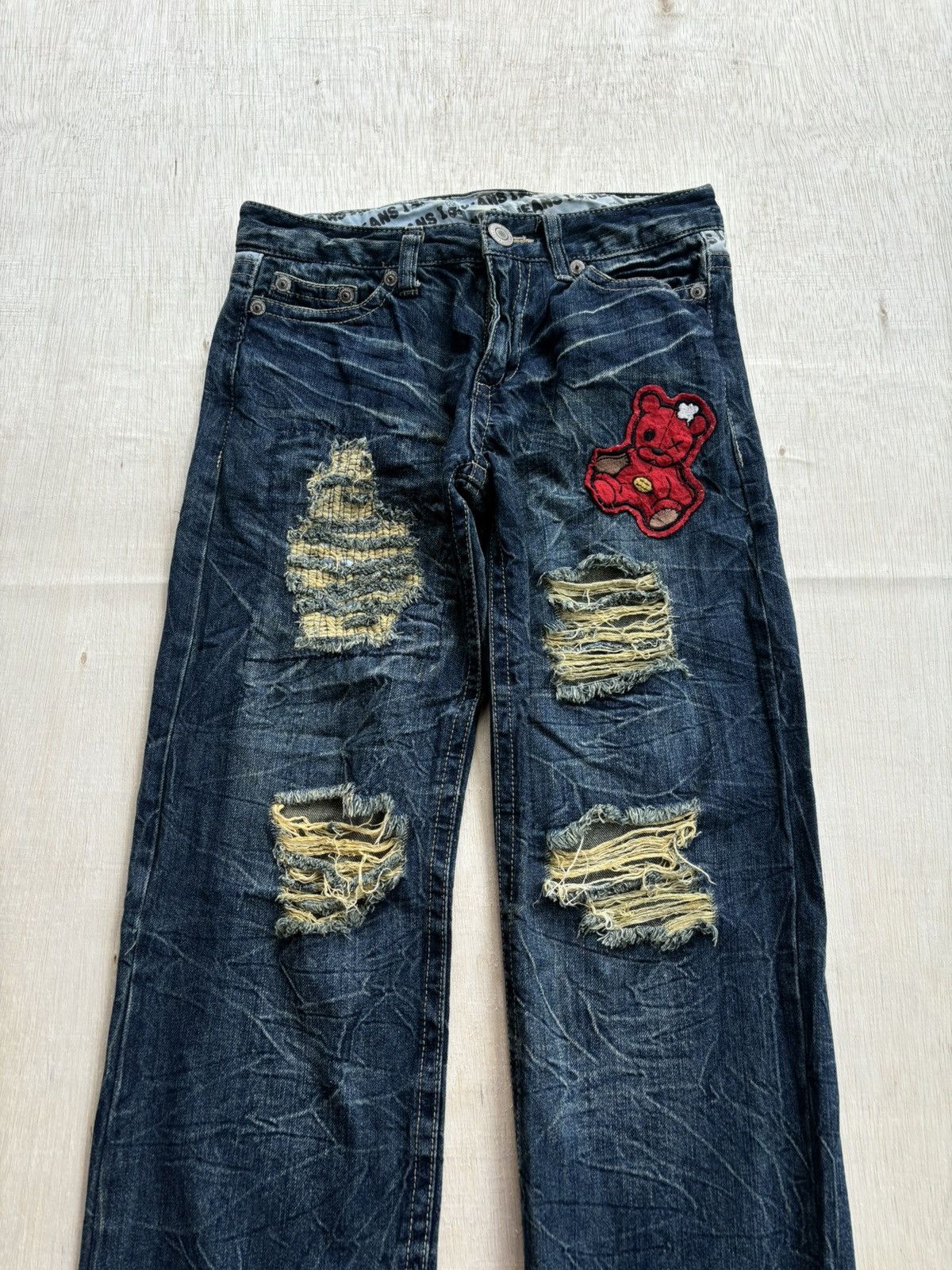 Hysteric Glamour × Japanese Brand Japanese Distressed Denim Ifsixwasnine Style Size US 30 / EU 46 - 4 Thumbnail