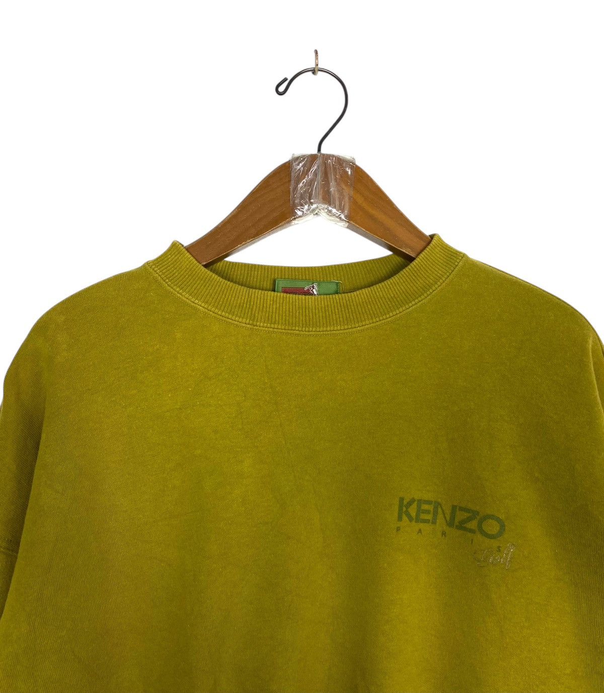Kenzo Rare‼️ Kenzo Paris Golf Sweatshirt Spellout Size US M / EU 48-50 / 2 - 5 Thumbnail
