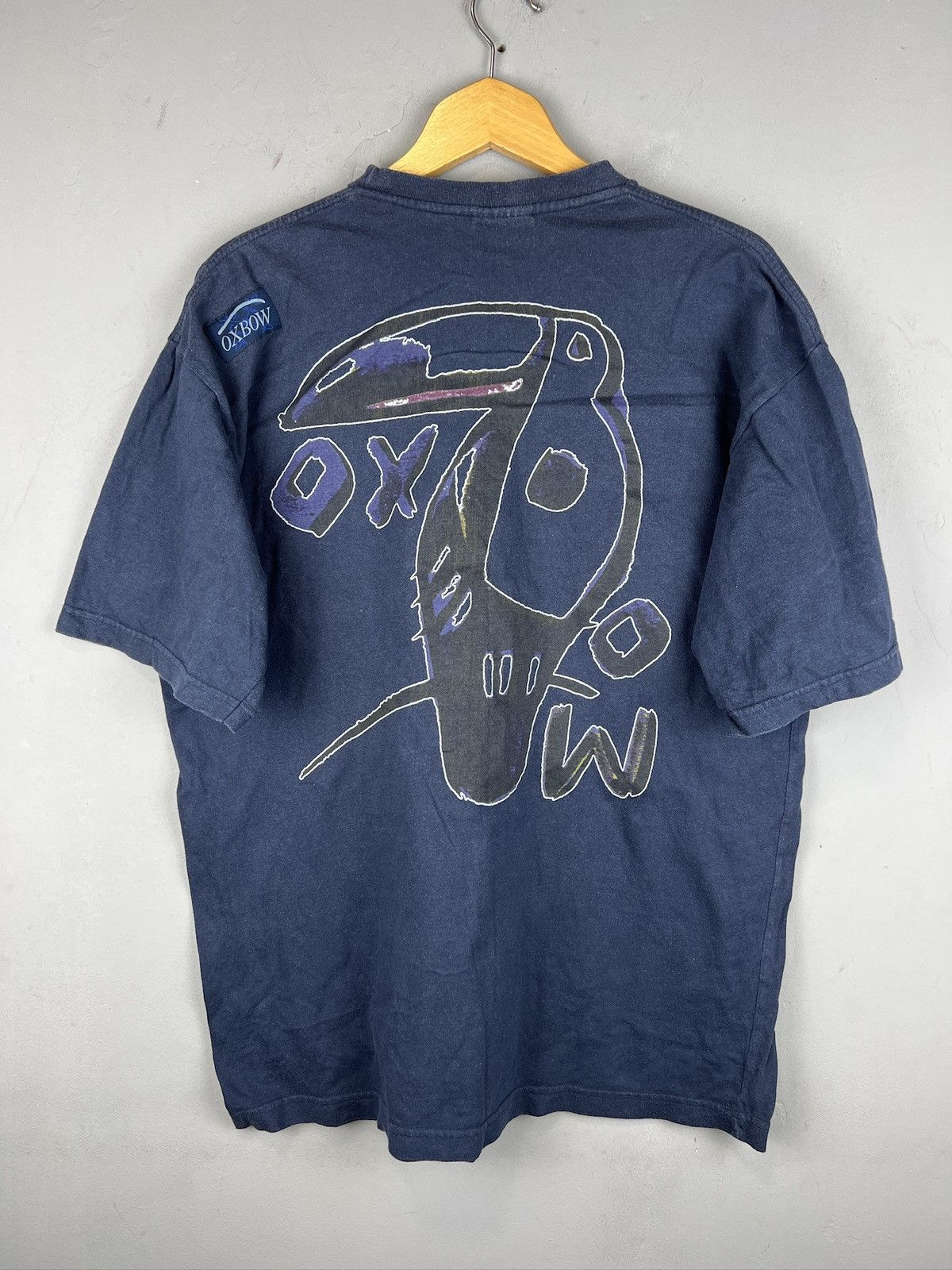 Oxbow Vintage Oxbow Oversized Surfing T-shirt Size US L / EU 52-54 / 3 - 1 Thumbnail