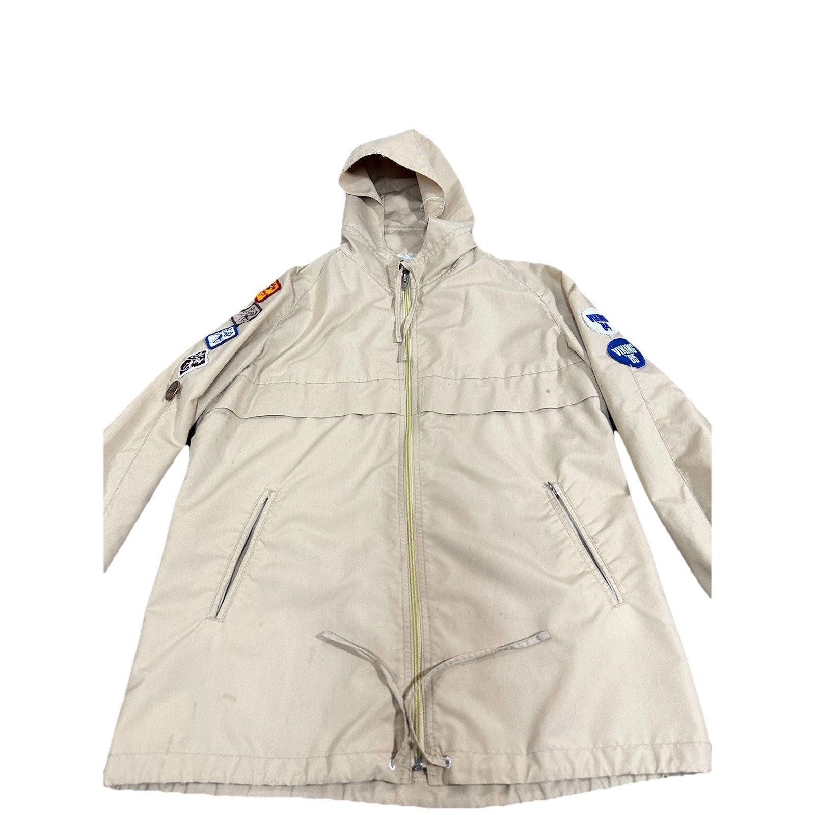 Other Vintage Ski Club Winter Sports Snowboarding Beige Parka Jack Size US L / EU 52-54 / 3 - 2 Thumbnail