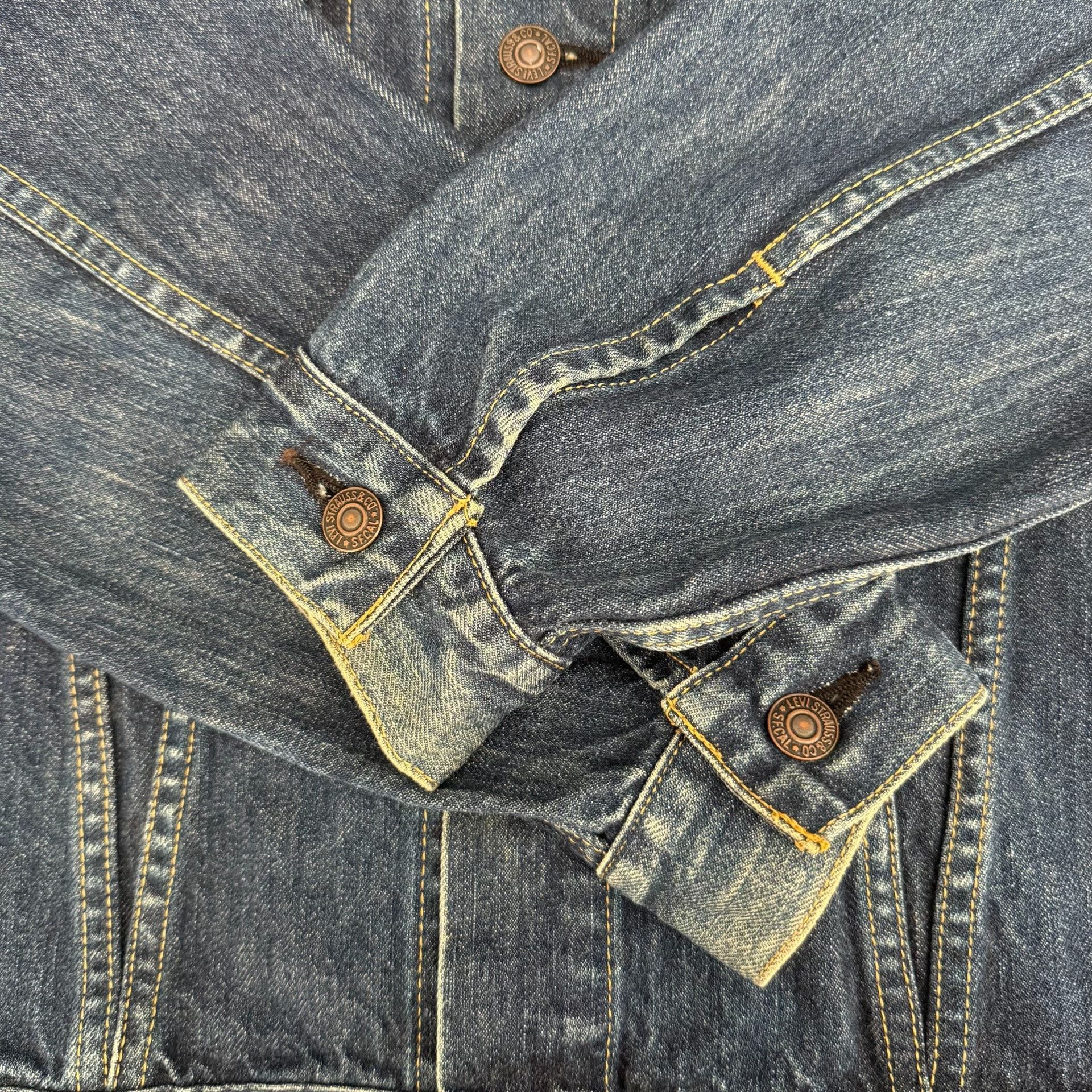 Levi's Vintage Clothing Levi's LVC 71557 J30 Denim Jacket Size US XXS / EU 40 - 6 Thumbnail