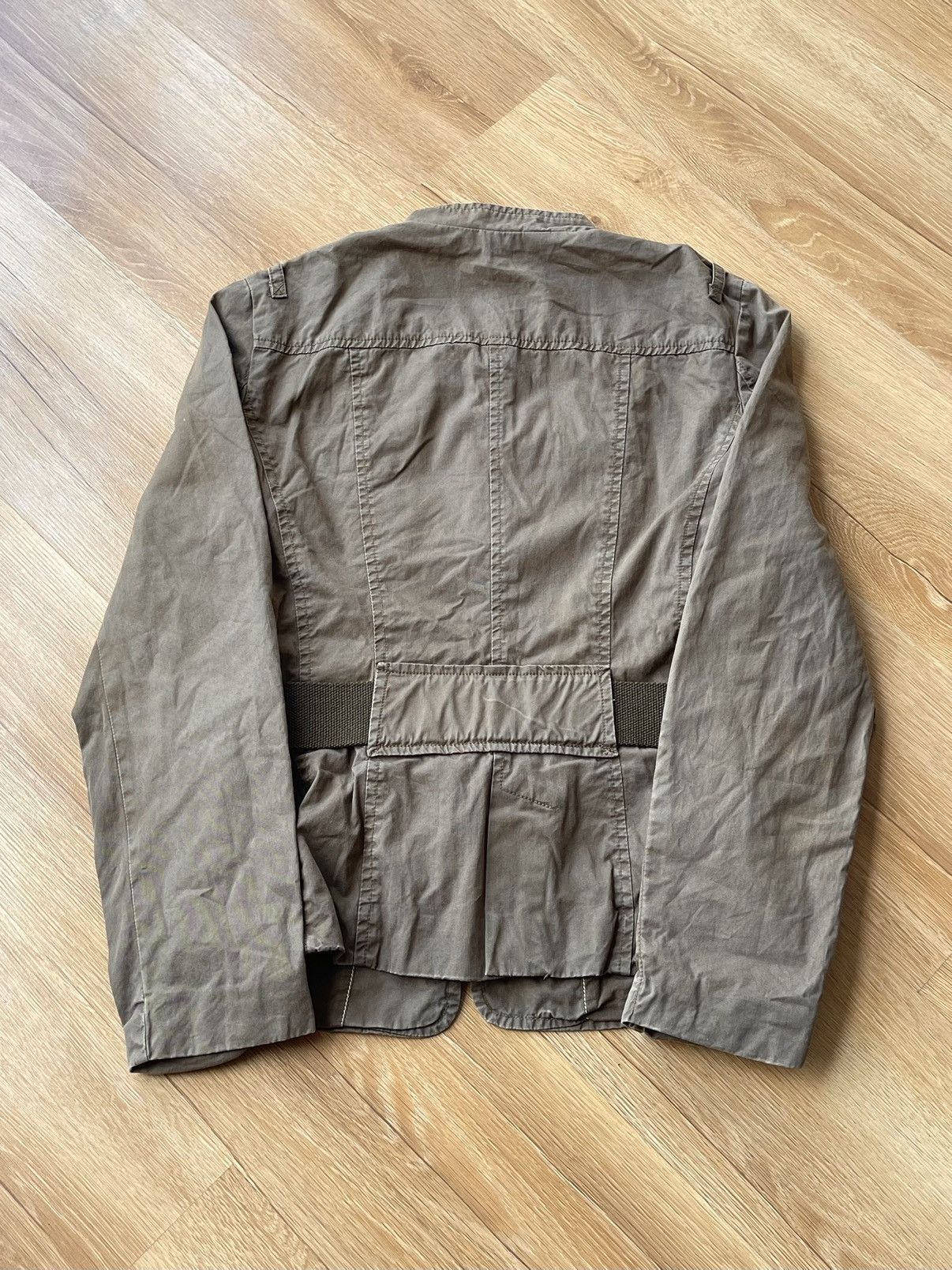 Le Grande Bleu (L.G.B.) Archive Military Napoleon Button Belt Jacket Y2K Balmain Typ Size US XS / EU 42 / 0 - 11 Thumbnail