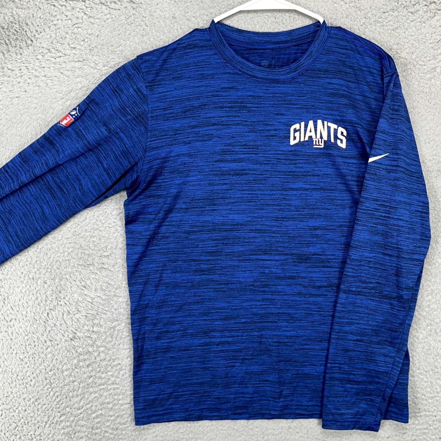 Nike Nike New York Giants T-Shirt Crew Neck Tee Mens Medium Blue Dri Fit Athletic NFL Size US M / EU 48-50 / 2 - 2 Thumbnail
