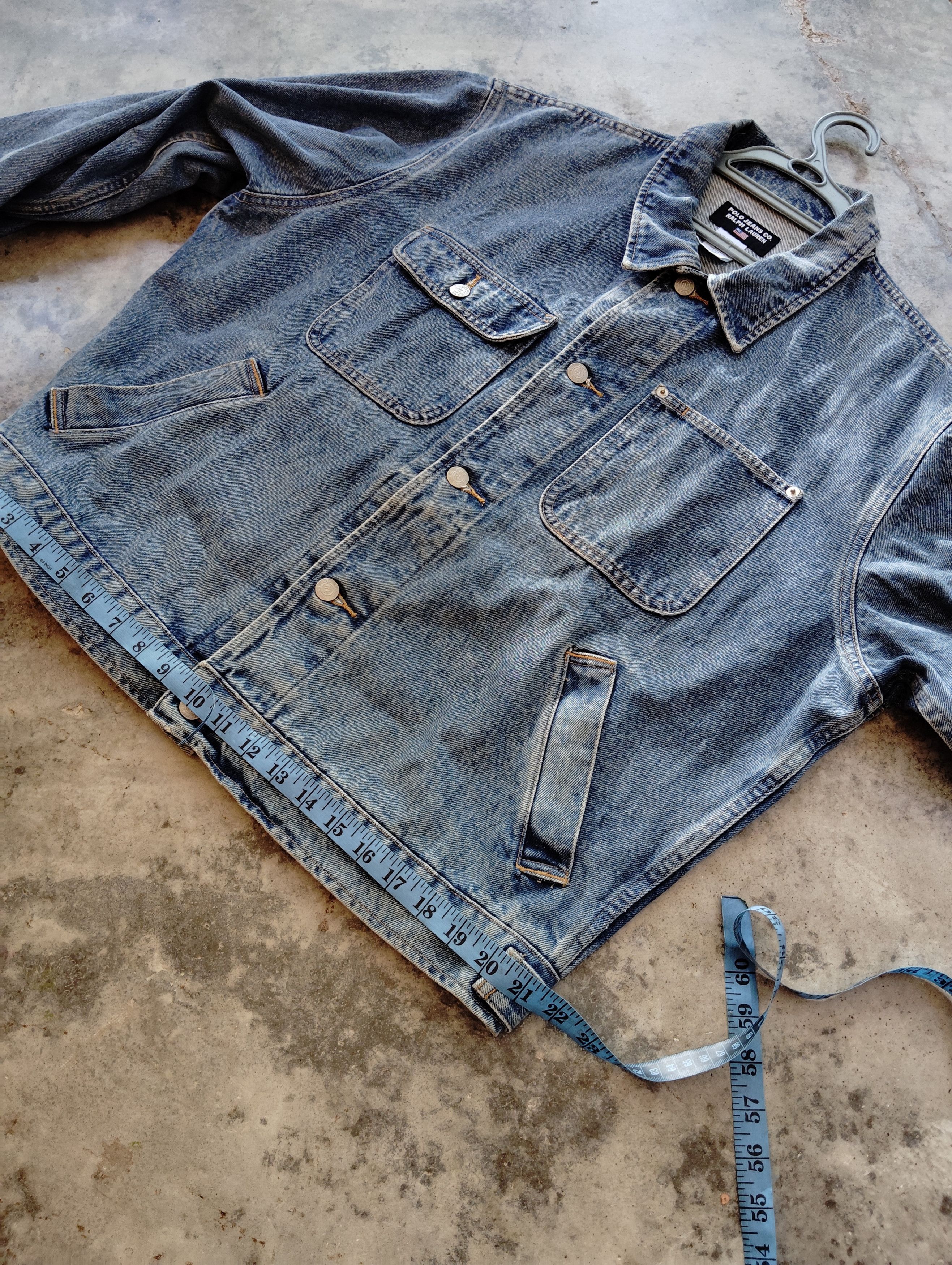 Ralph Lauren × Vintage VINTAGE RALPH LAUREN DENIM JACKET Size US L / EU 52-54 / 3 - 13 Thumbnail