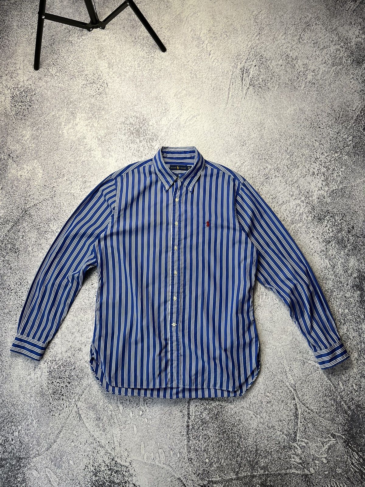 Polo Ralph Lauren Vintage POLO RALPH LAUREN Button Up Shirt rare 90s Size US M / EU 48-50 / 2 - 1 Thumbnail
