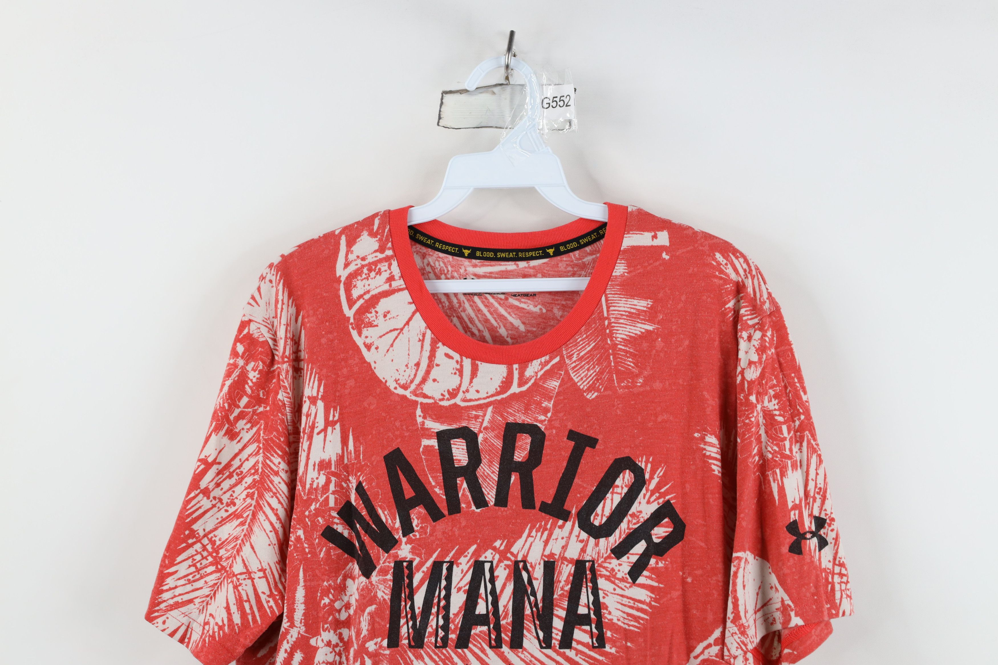 Under Armour Under Armour Project Rock Warrior Mana Hawaiian T-Shirt Size US L / EU 52-54 / 3 - 2 Thumbnail