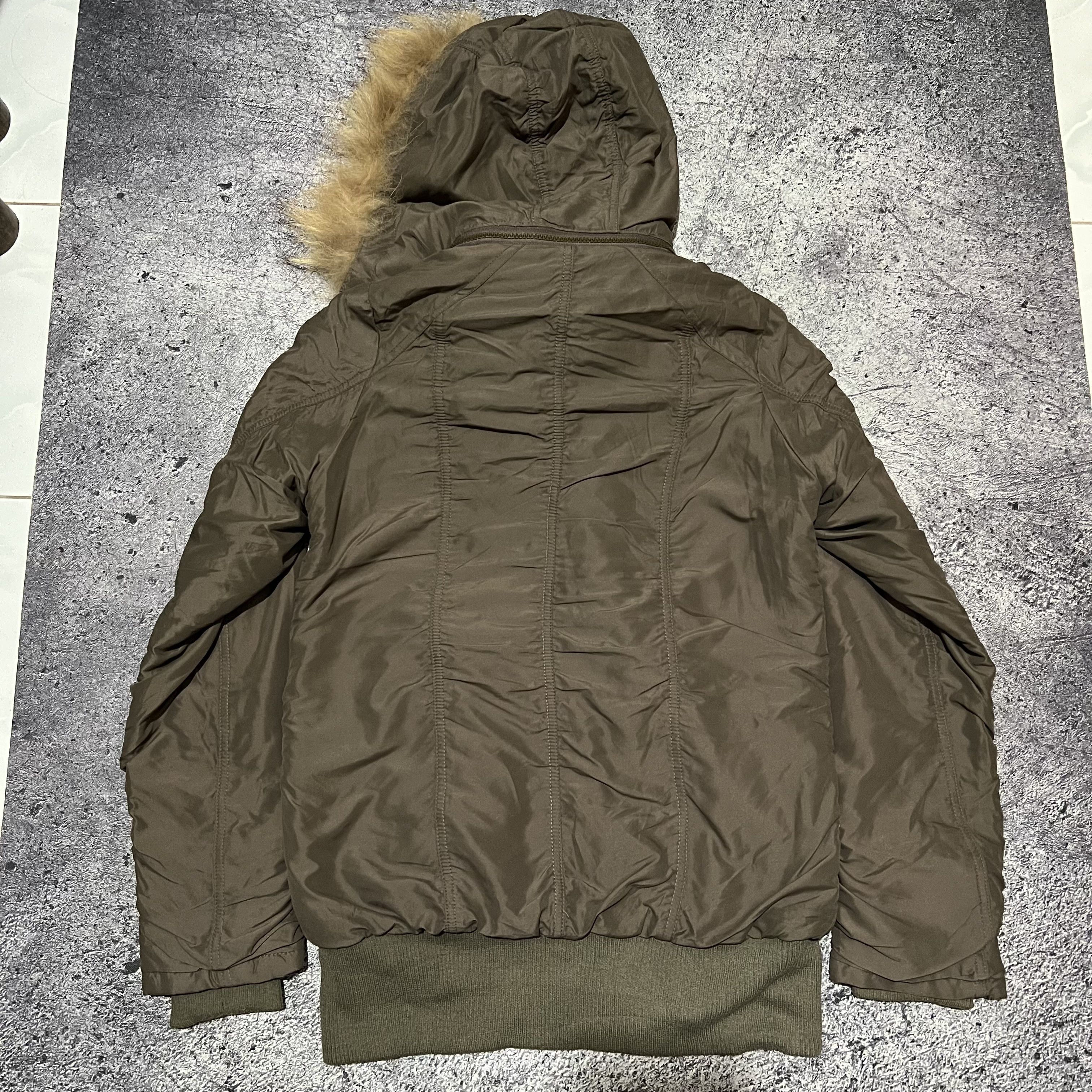 Japanese Brand 2000s Japanese Hysteric Ifsix Fur Raccoon Hodded Jacket y2k Size US M / EU 48-50 / 2 - 3 Thumbnail