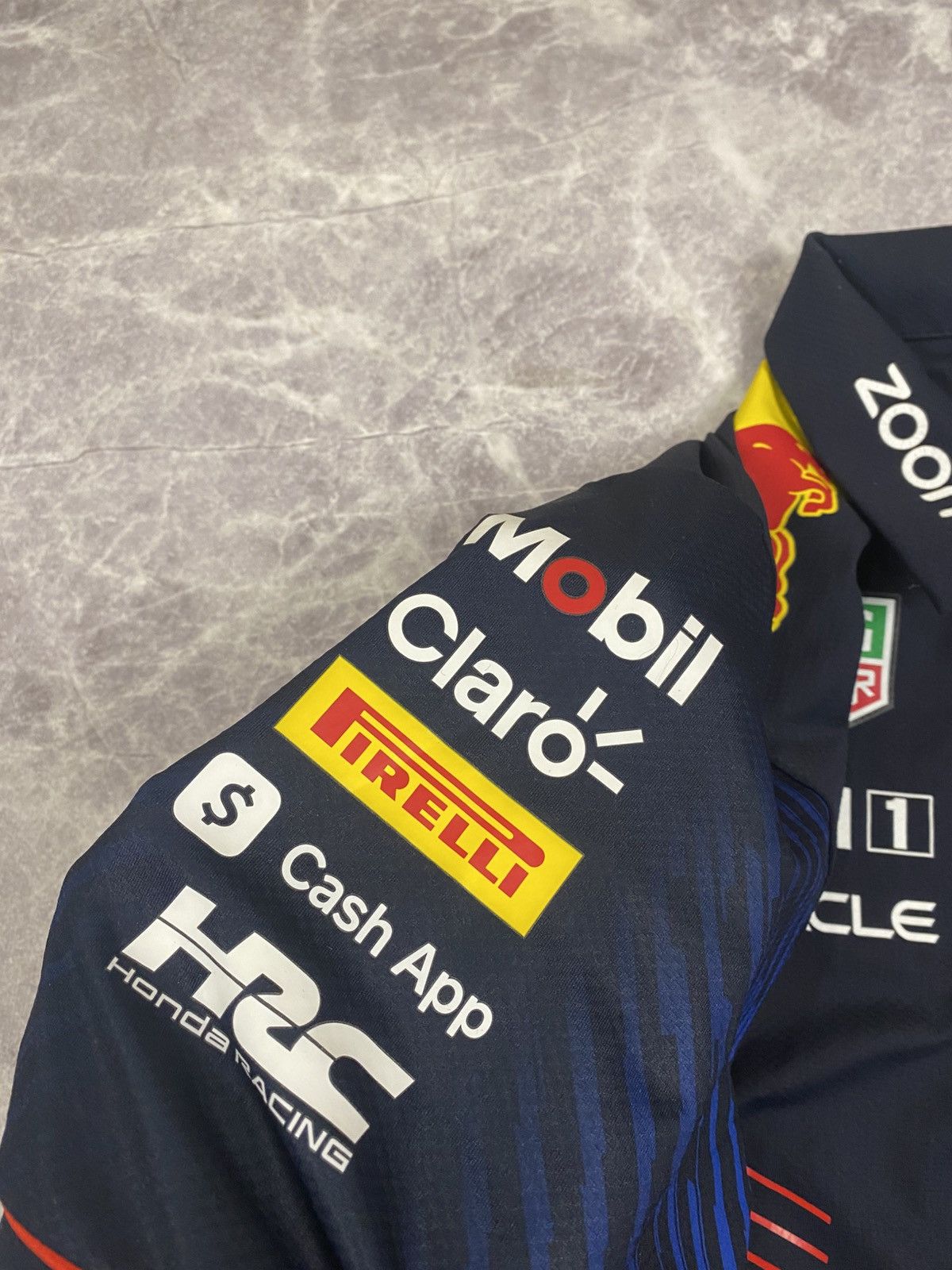 Castore Castore Mobil 1 Honda Red bull Racing Jersey Size: L Size US M / EU 48-50 / 2 - 4 Thumbnail