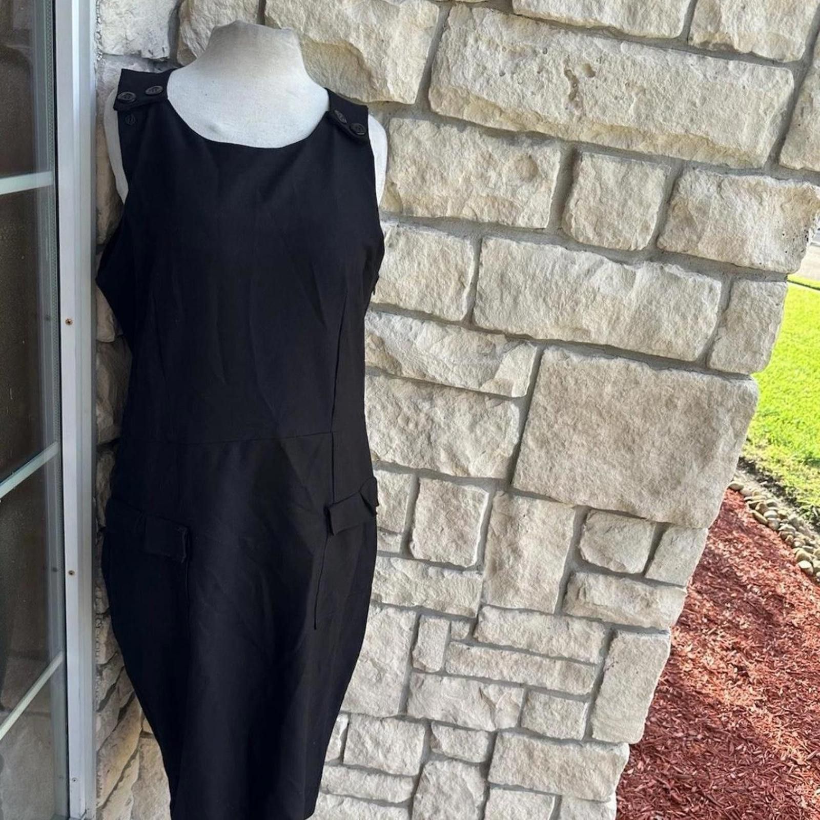 Other Vintage cargo dress with pockets #sleevelessdress Size M / US 6-8 / IT 42-44 - 1 Thumbnail