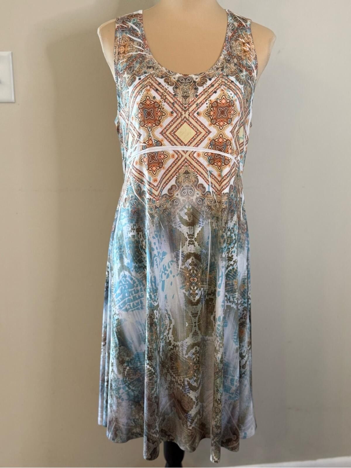 Other World Unity boho whimsical midi tank dress multicolor SZ M Size M / US 6-8 / IT 42-44 - 1 Thumbnail