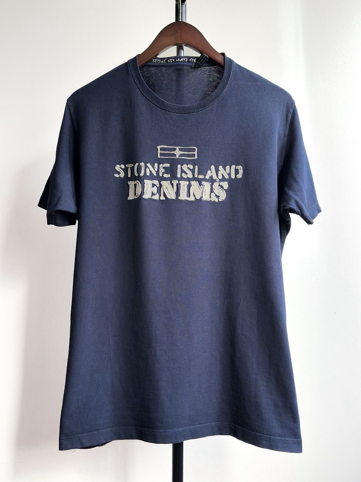 Stone Island VINTAGE STONE ISLAND DENIMS TEE Size US L / EU 52-54 / 3 - 1 Thumbnail