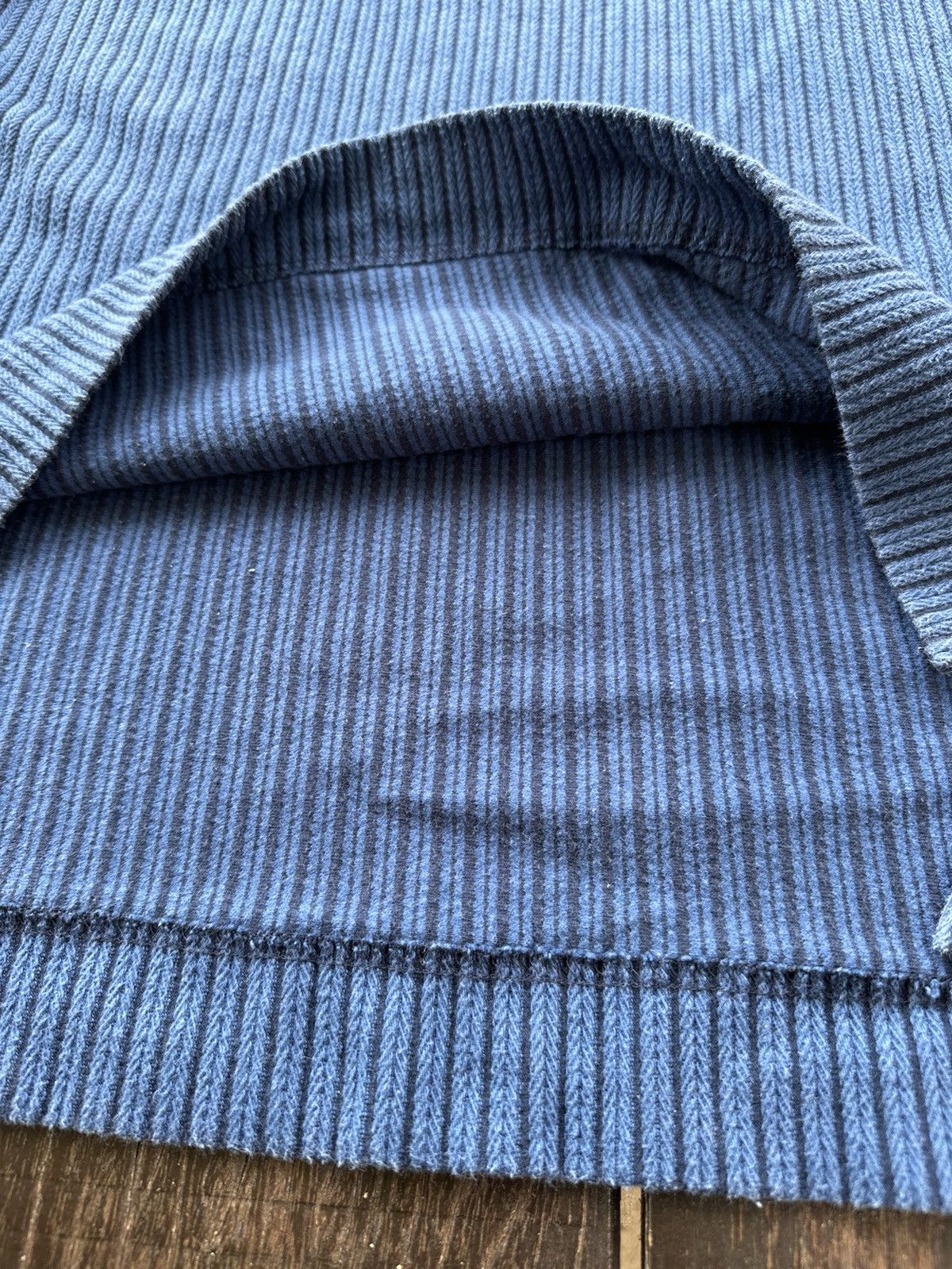 Nike × Vintage Vintage 90s Nike Jumpman Air Jordan Polo Stripes shirt Size US L / EU 52-54 / 3 - 6 Thumbnail