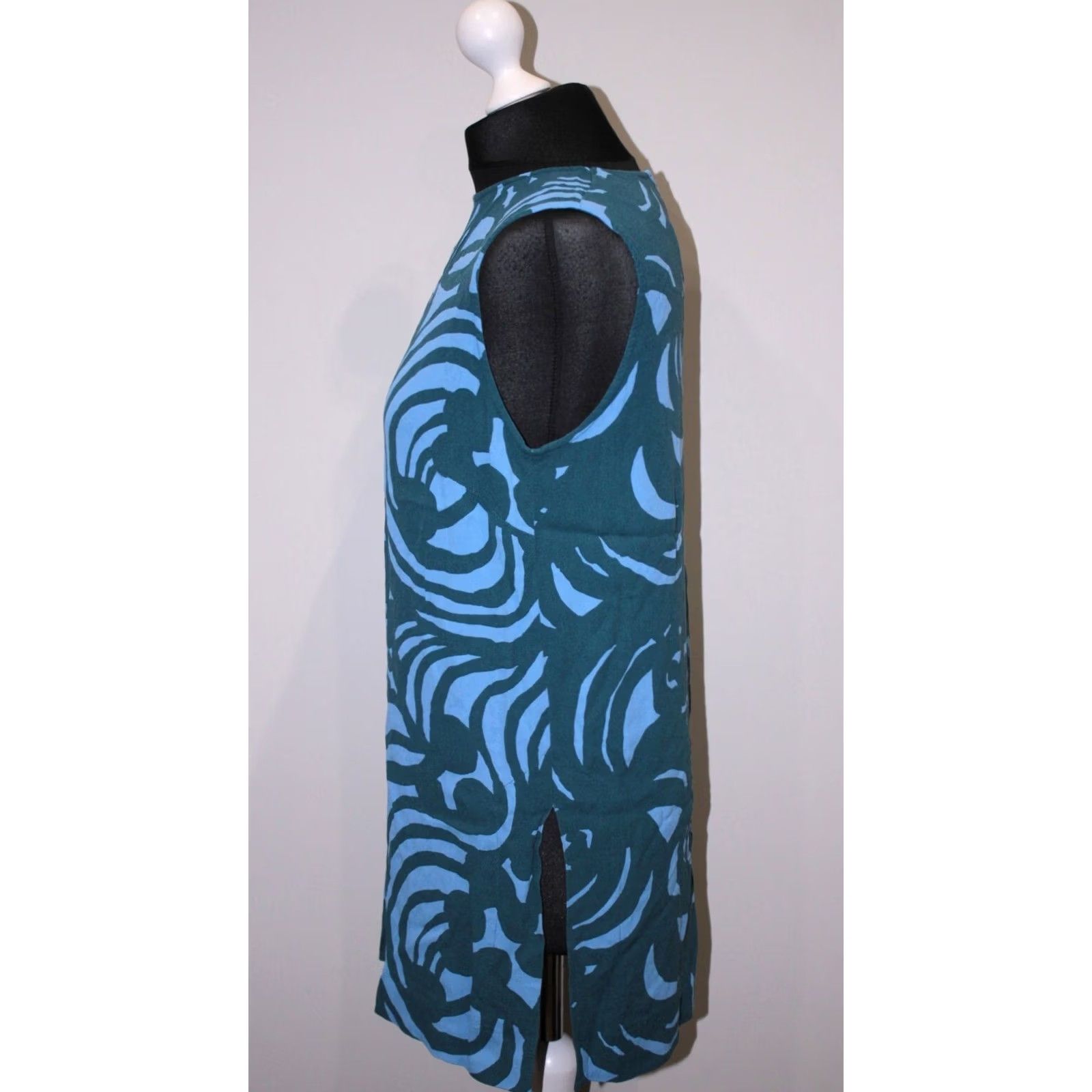 Marimekko Marimekko Blue Blouse Tunic Size 40 Womens Shirt Size S / US 4 / IT 40 - 4 Thumbnail