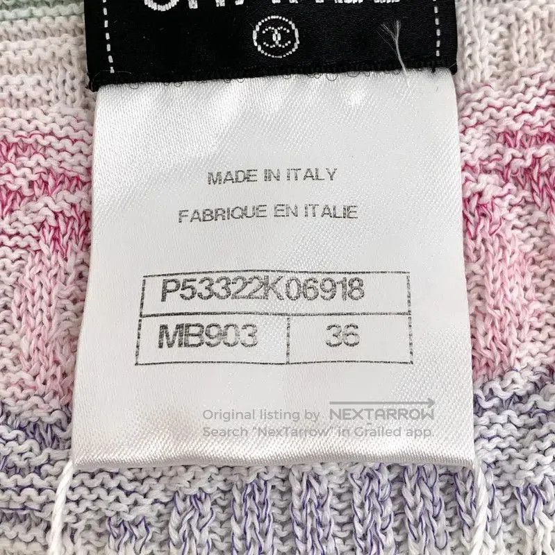 Chanel Chanel Colorful Cotton Women's Dress XS . Size XS / US 0-2 / IT 36-38 - 6 Thumbnail