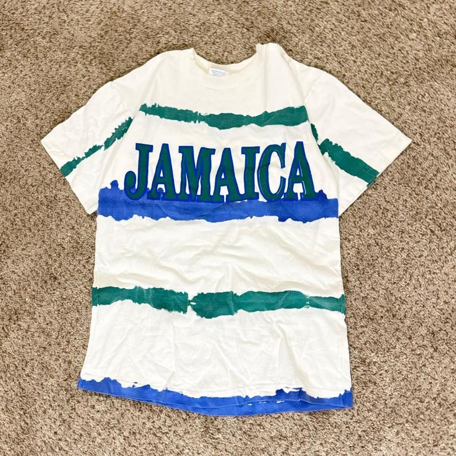 Other Vintage single stitch Jamaica Tie Dye T-Shirt Size US S / EU 44-46 / 1 - 1 Thumbnail