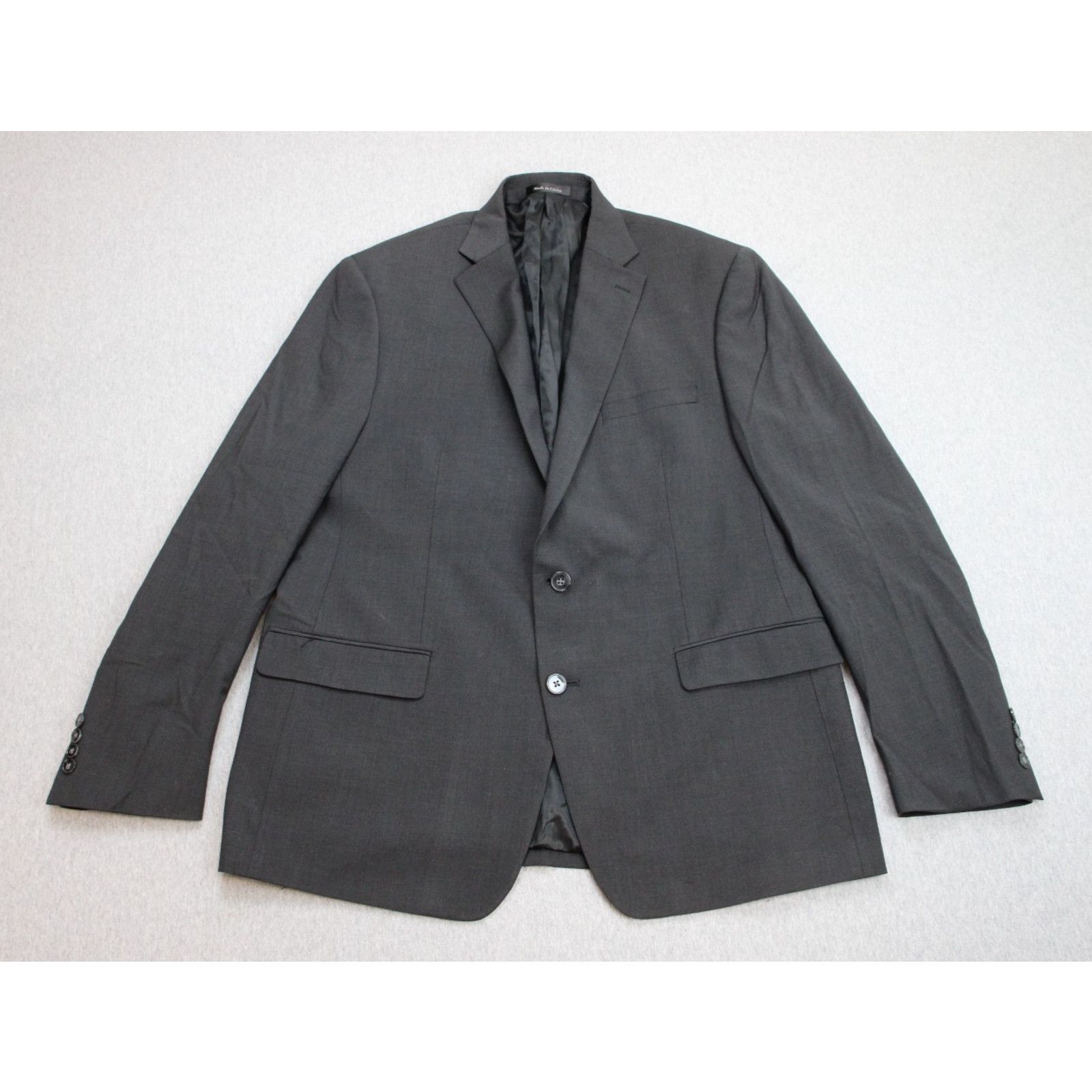 Calvin Klein Calvin Klein Blazer Mens Size 46R Gray Stretch Size 46R - 2 Thumbnail
