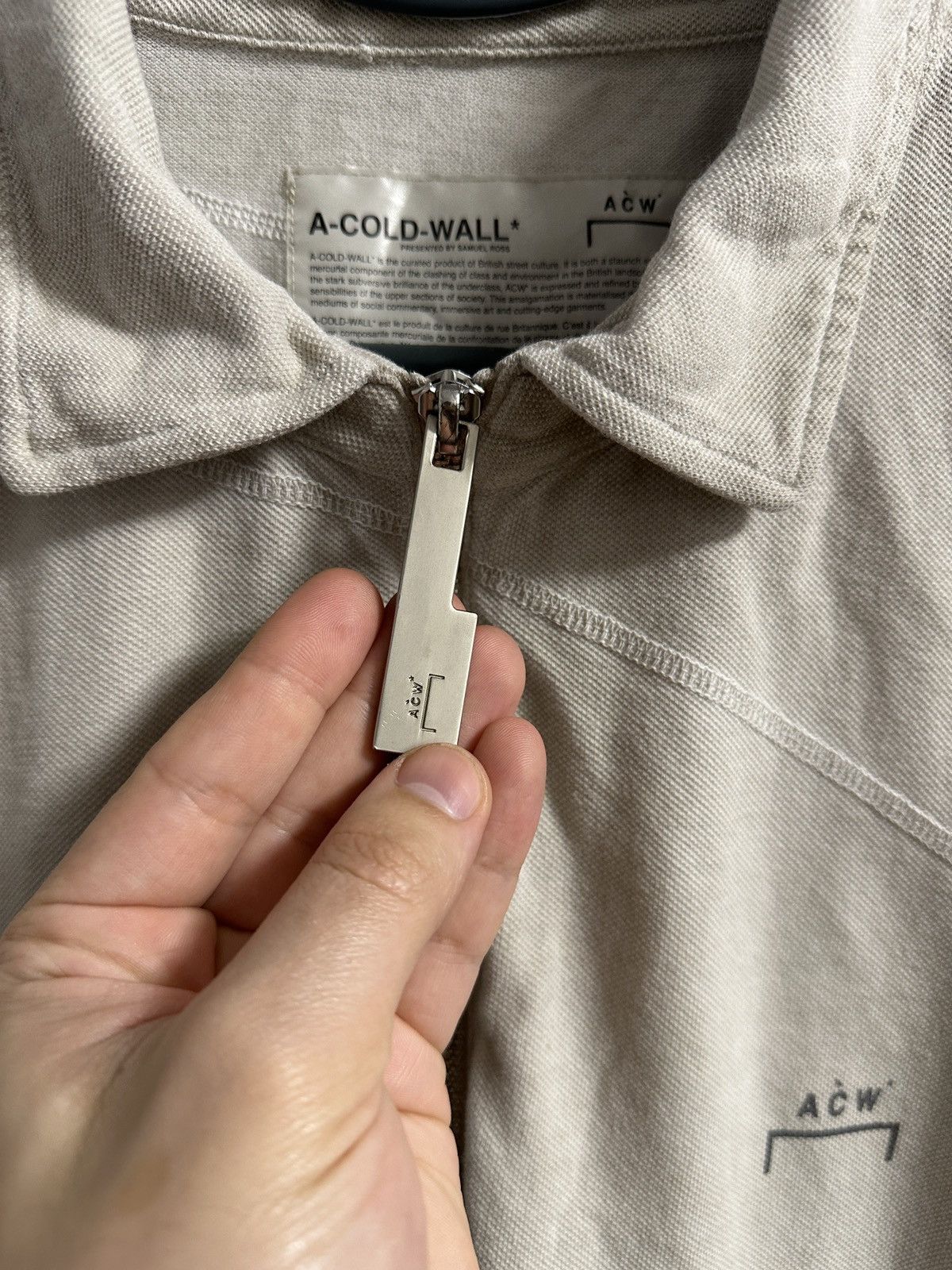 A-COLD-WALL* Rare Polo A Cold Woll Japan Style. Size US XL / EU 56 / 4 - 4 Thumbnail