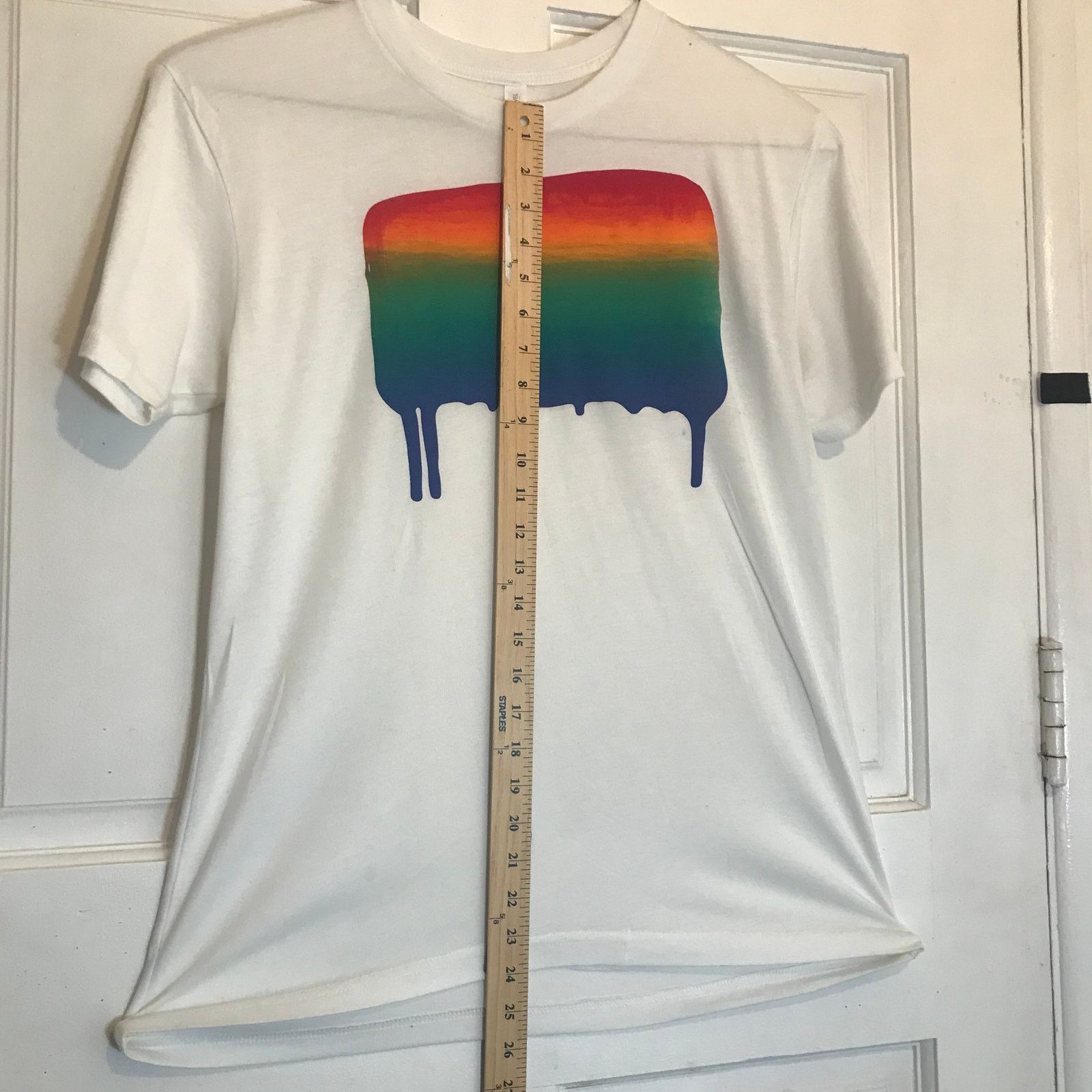 Next Level Apparel NEXT LEVEL APPAREL T-Shirt Men's M White Short Sleeve logo Size US M / EU 48-50 / 2 - 7 Thumbnail