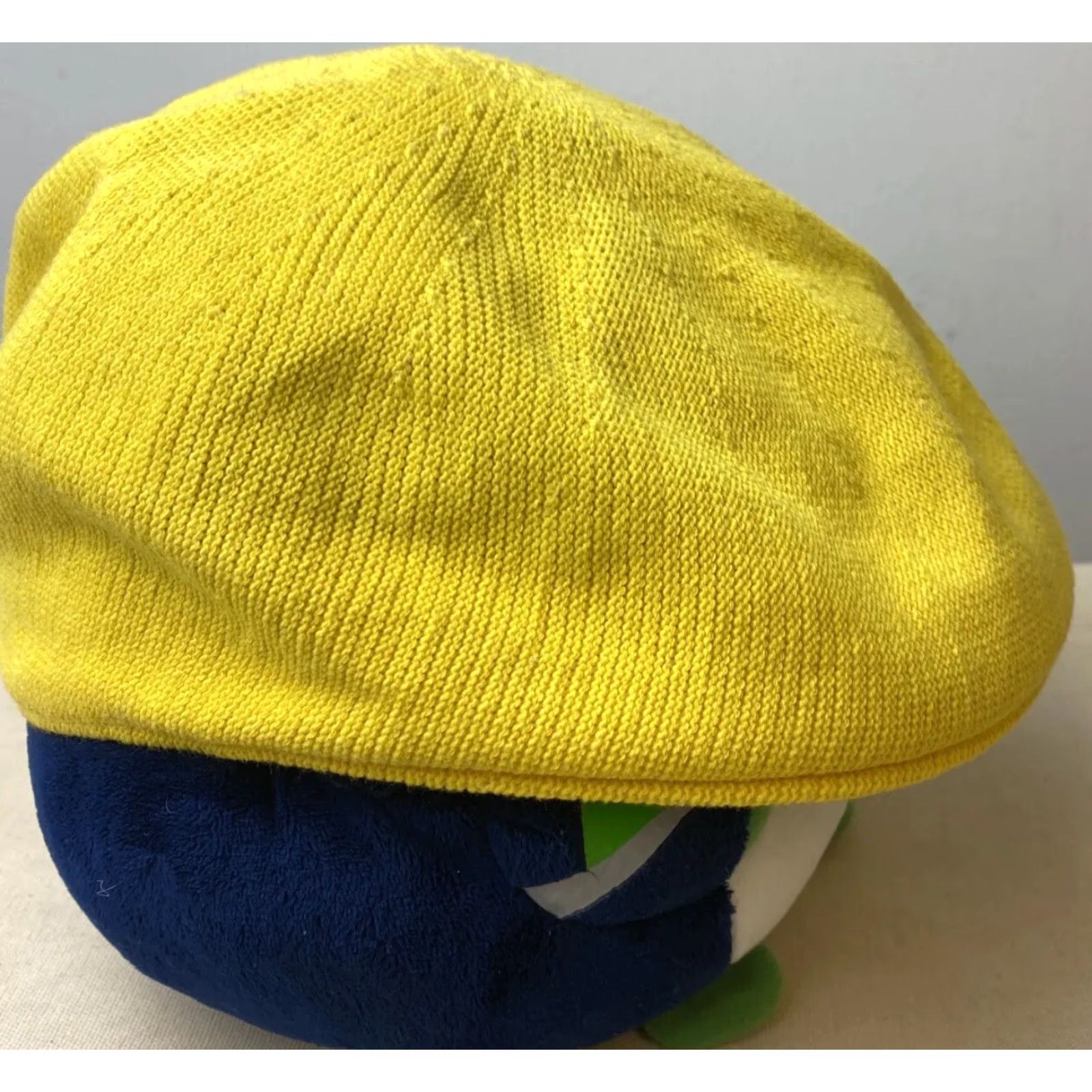 Vintage Summer Plain Newsboy Gatsby Cap Ivy Hat Golf Yellow Mens Flat Cabbie H-88 Size ONE SIZE - 6 Thumbnail