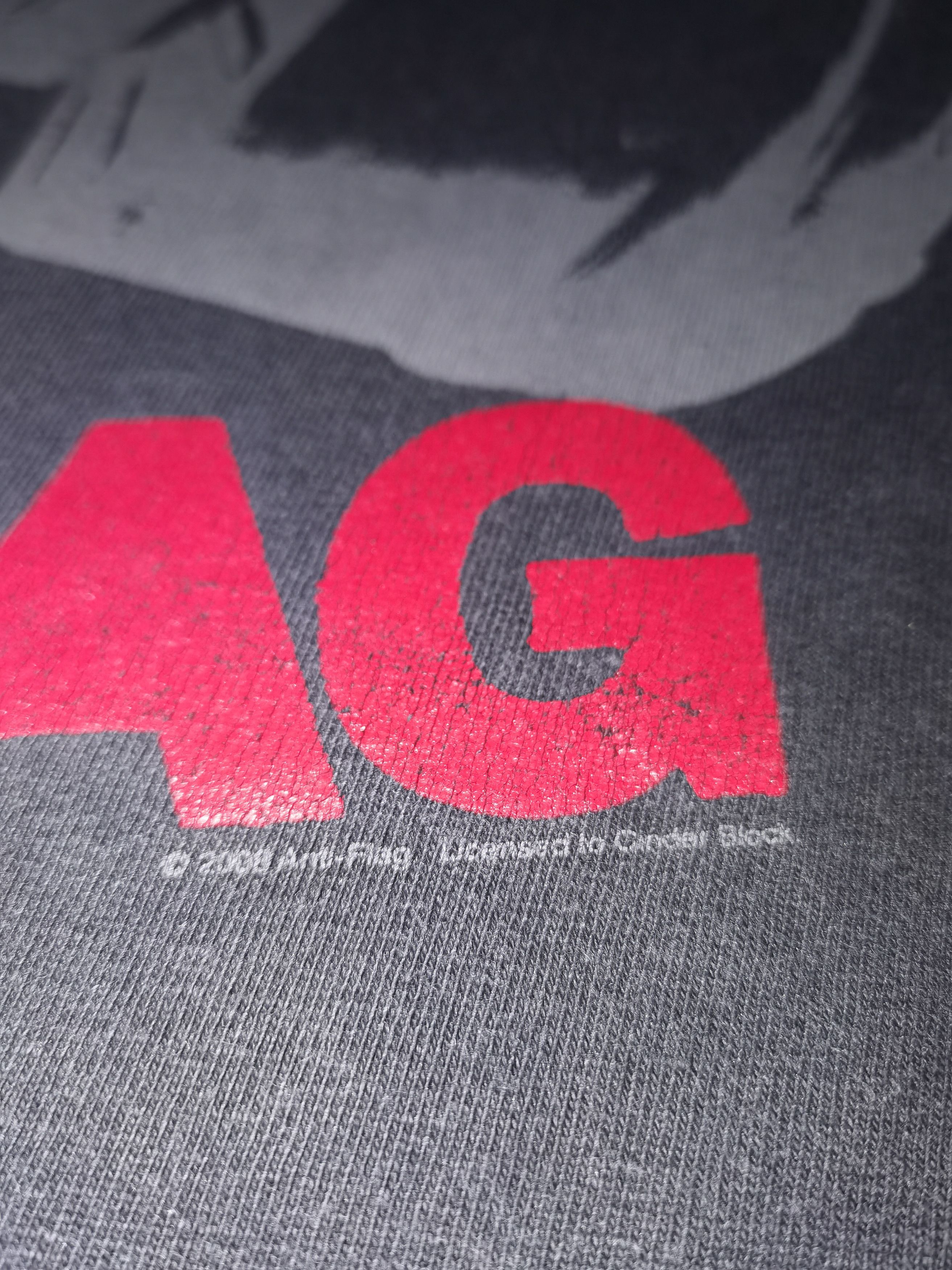 Band Tees × Vintage VINTAGE ANTI FLAG ©2006 SHIRT Size US L / EU 52-54 / 3 - 2 Thumbnail