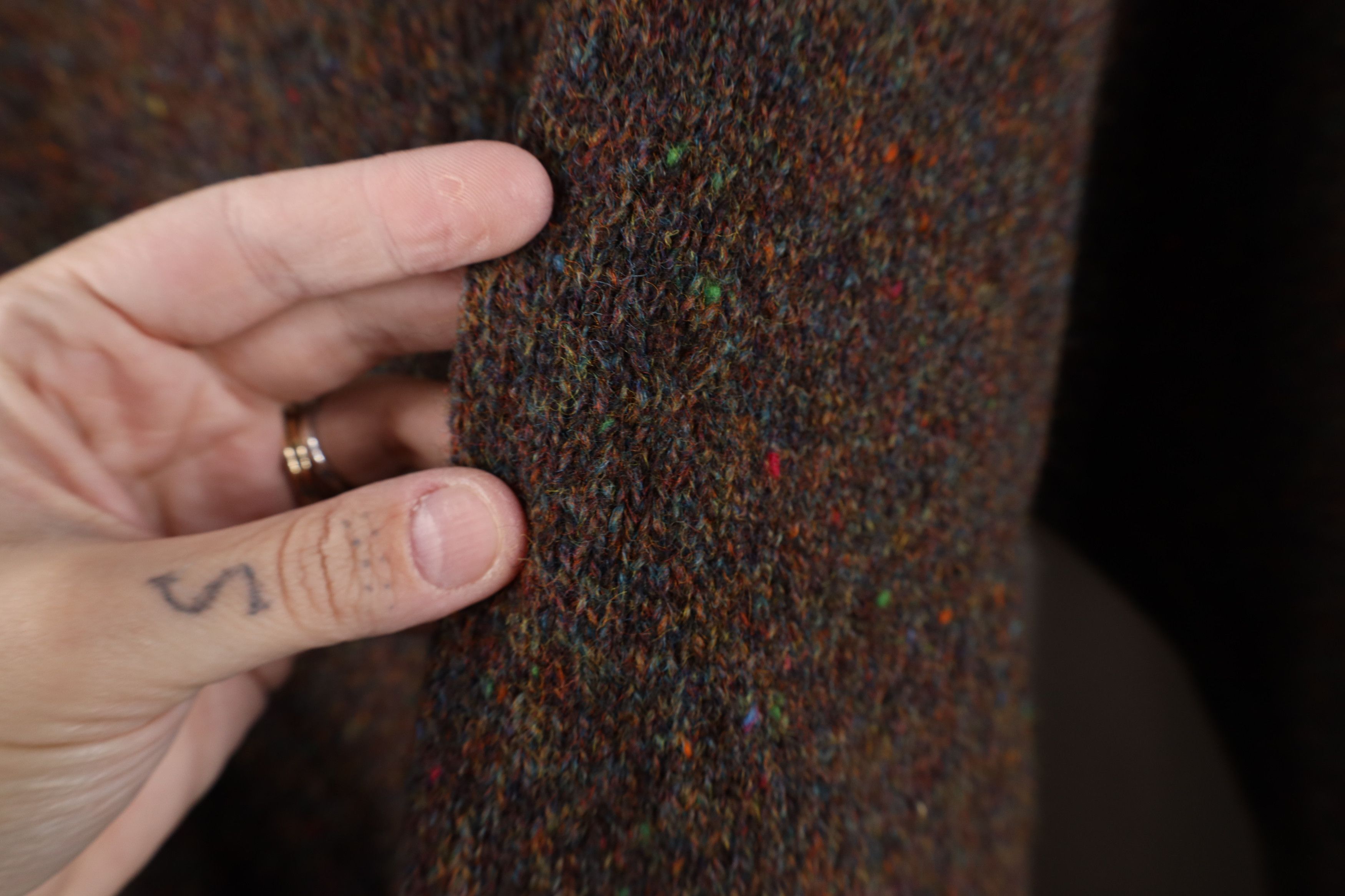 Vintage Vintage 90s Streetwear Wool Knit Turtleneck Sweater USA Size XL / US 12-14 / IT 48-50 - 10 Thumbnail