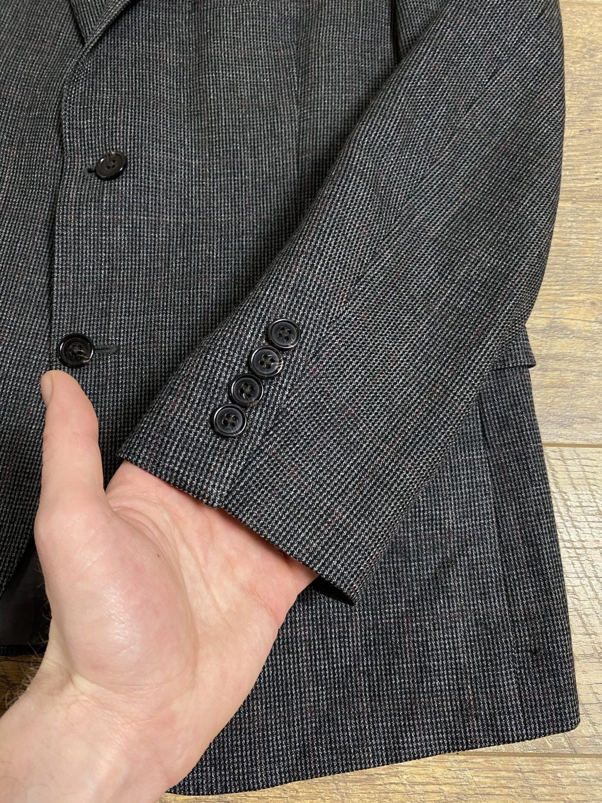 Ralph Lauren Ralph Lauren Grey Wool Sport Coat Slim Fit 40 Short Size 40S - 4 Thumbnail