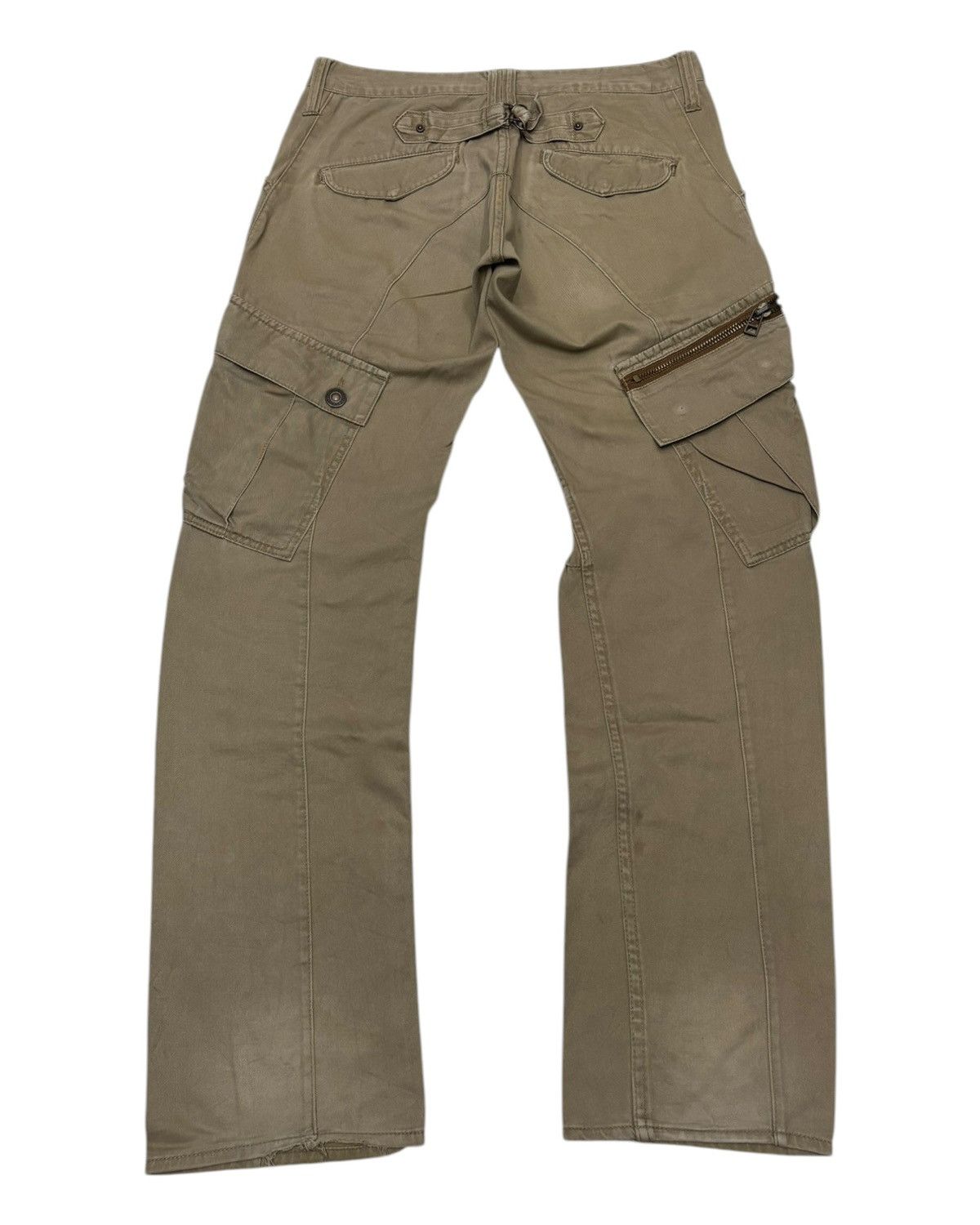 If Six Was Nine × Vintage 💥TWISTED💥DOMINATE MULTI POCKET CARGO PANTS Size US 33 - 2 Thumbnail