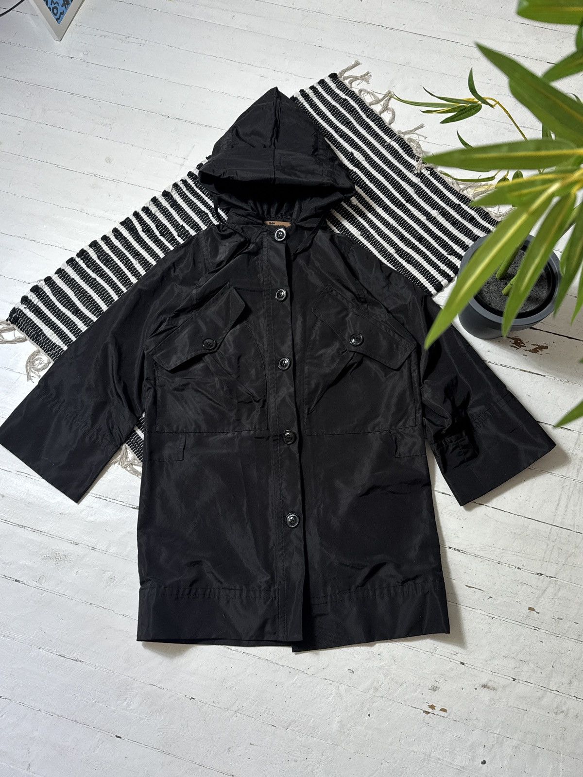 John Galliano VINTAGE JOHN GALLIANO AVANT GARDE 2000s NYLON JACKET Size S / US 4 / IT 40 - 1 Thumbnail