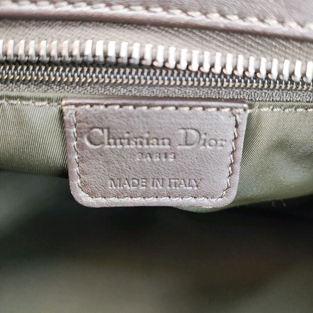 Dior Dior - Ethnica Line Mini Boston Black Monogram Leather Size ONE SIZE - 8 Thumbnail