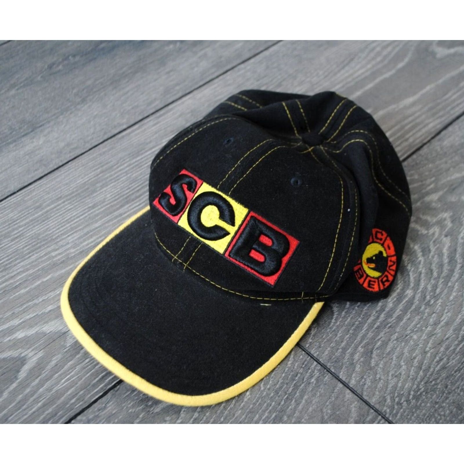 Vintage VINTAGE SC BERN SWISS ICE HOCKEY BASEBALL CAP Men One Size Black Kronenbourg Sponsor Fans Sports UNKNOWN Size ONE SIZE - 2 Thumbnail