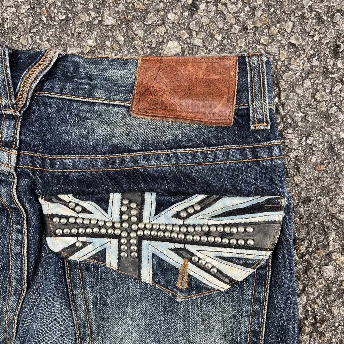 Hysteric Glamour Cloud72 Clawmark Rusty Mudwash Denim Affliction Skulls Jeans Size US 30 / EU 46 - 11 Thumbnail