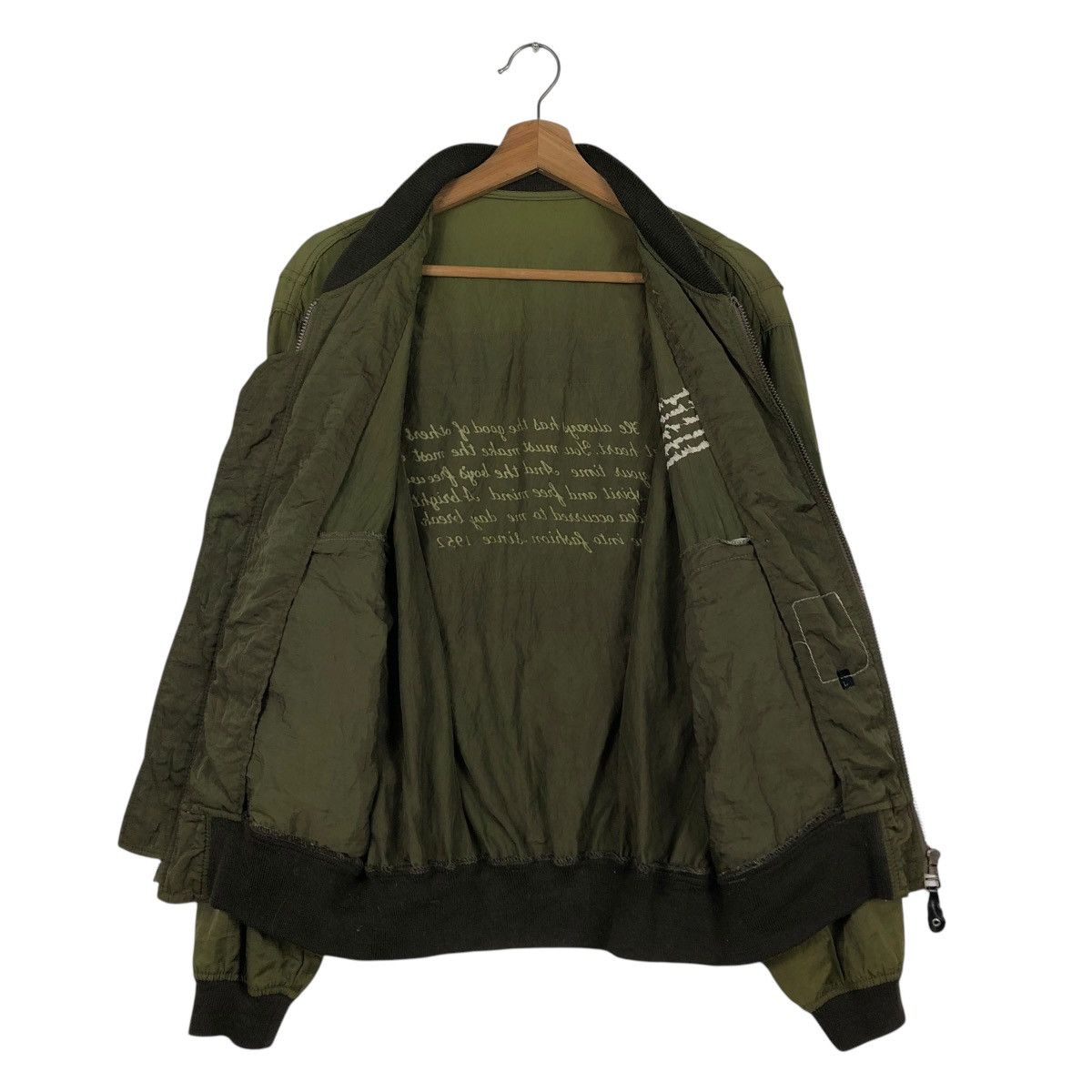 Japanese Brand 🔥VINTAGE BOMBER JACKET PARACHUTE DESIGN ISSEY MIYAKE Size US L / EU 52-54 / 3 - 15 Thumbnail
