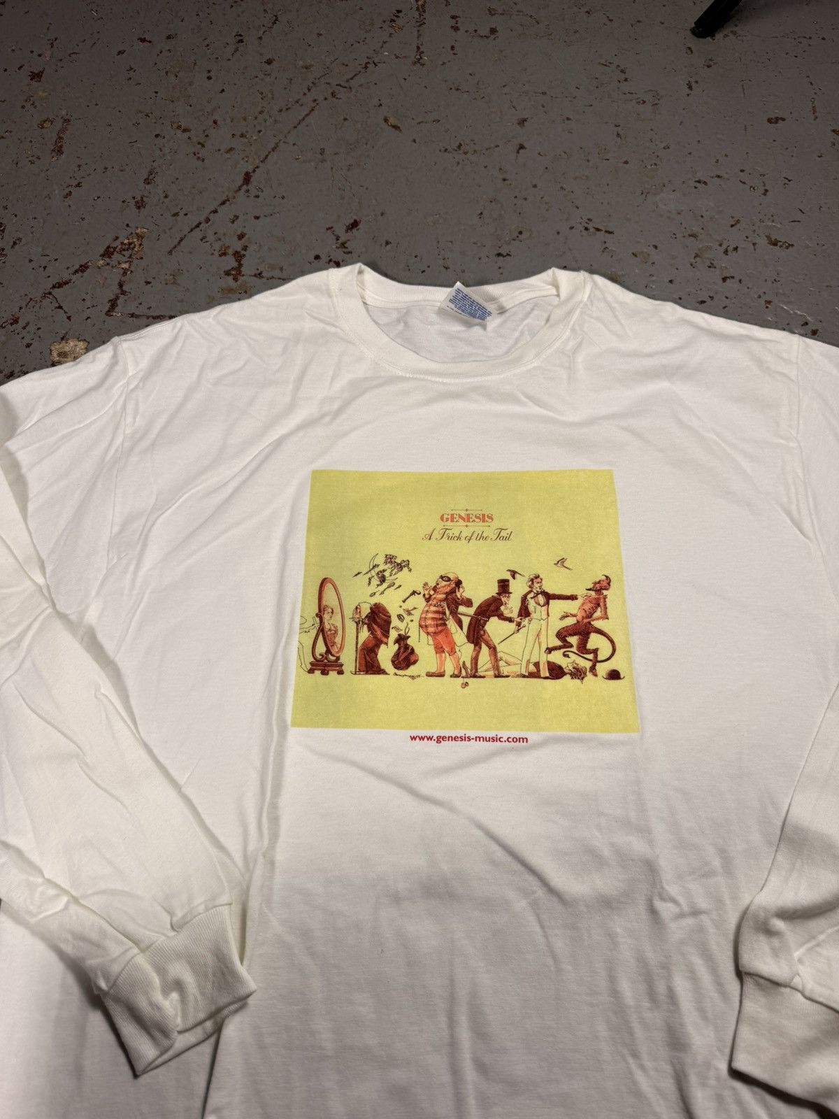 Other Vintage Genesis Trick Of The Tail Long sleeve Tour Tee Size US L / EU 52-54 / 3 - 4 Thumbnail