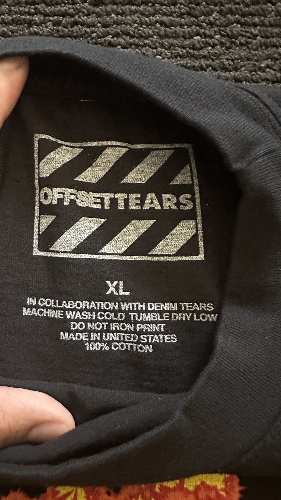 DENIM TEARS Denim tears x offset set it offBox set #3 (XL) Size US XL / EU 56 / 4 - 5 Thumbnail