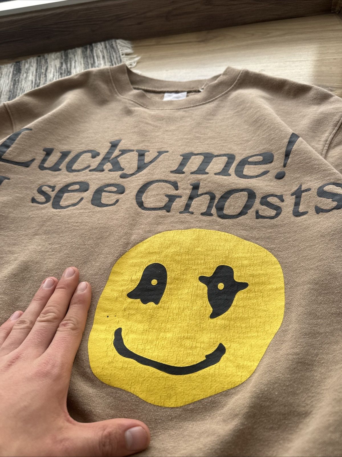 Band Tees × Designer Lucky Me I See Ghosts Kanye West Sweatshirt Size US M / EU 48-50 / 2 - 6 Thumbnail