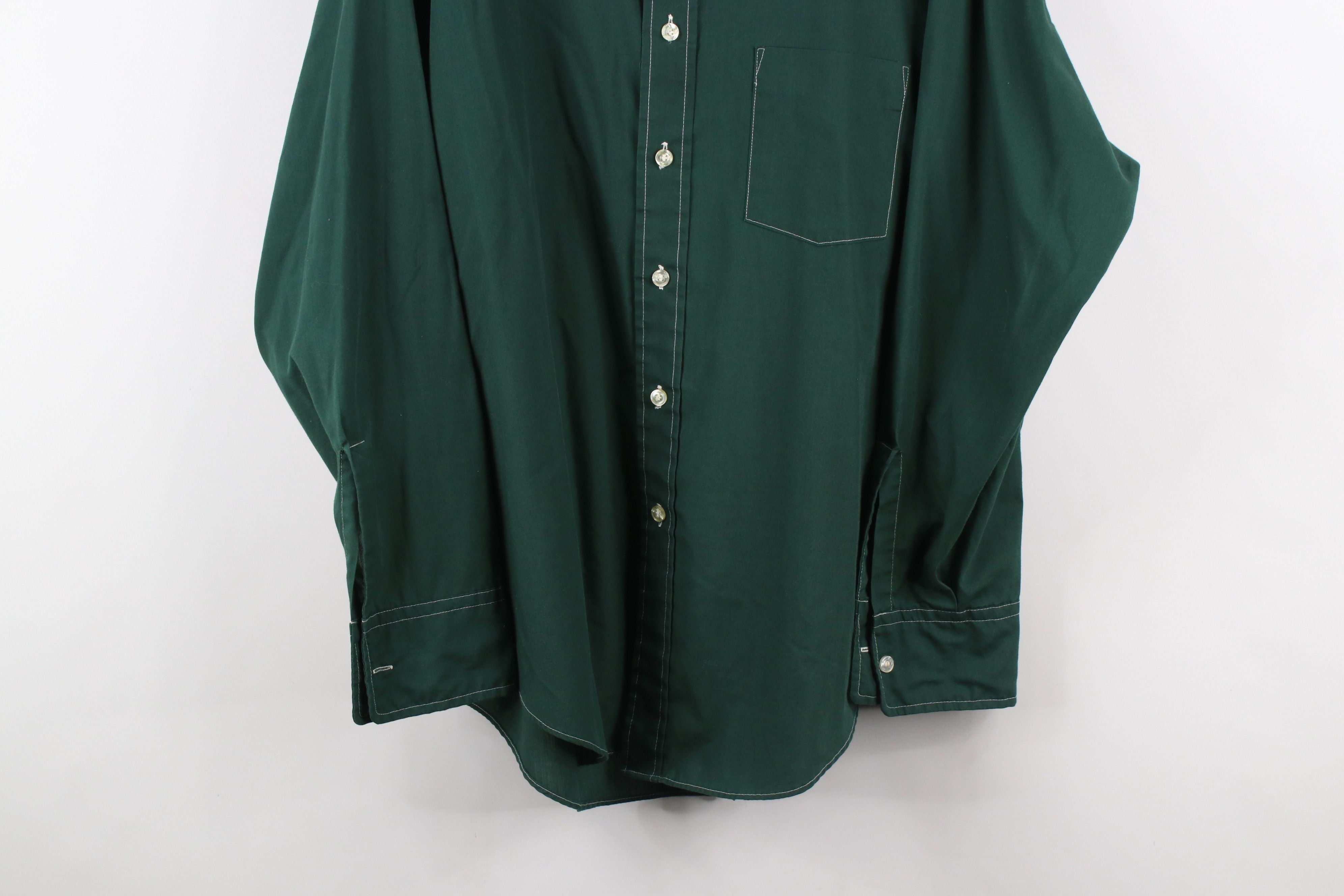 Vintage Vintage 70s Streetwear Collared Long Sleeve Button Shirt USA Size US L / EU 52-54 / 3 - 3 Thumbnail