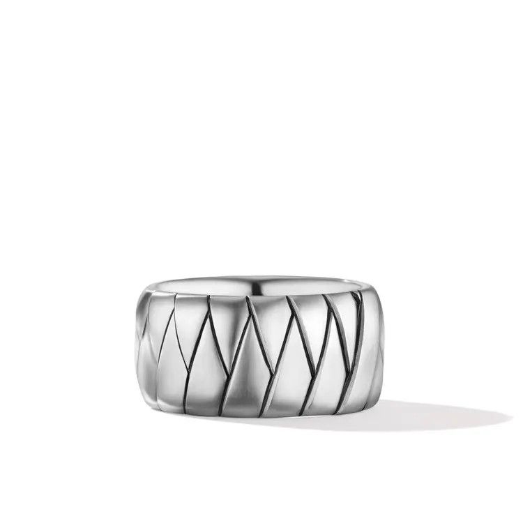 David Yurman o1w1db11025 R25865M /Size 9 /Rings in Silver Size ONE SIZE - 3 Thumbnail