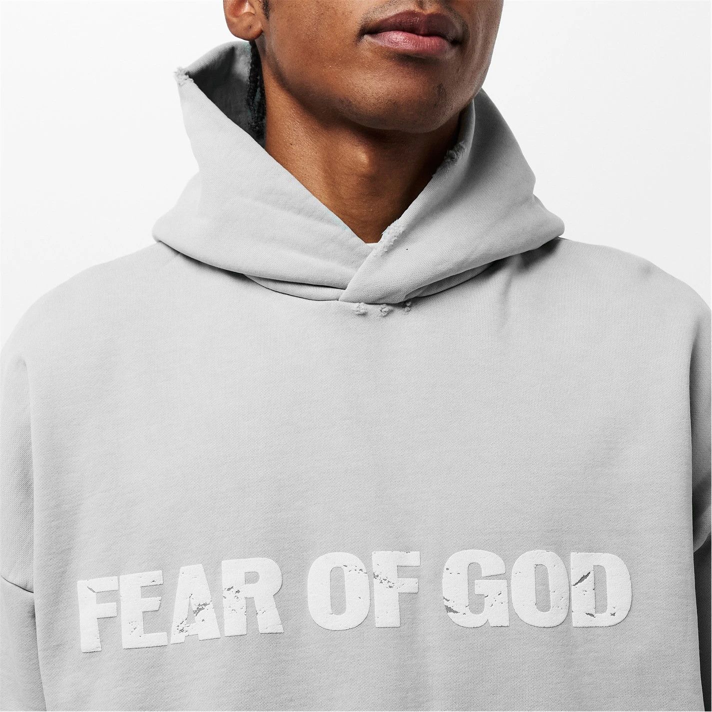 Fear of God o1g2r1mq0426 Heaven Pull Over Relaxed Fit Hoodie in Grey Size US S / EU 44-46 / 1 - 5 Thumbnail