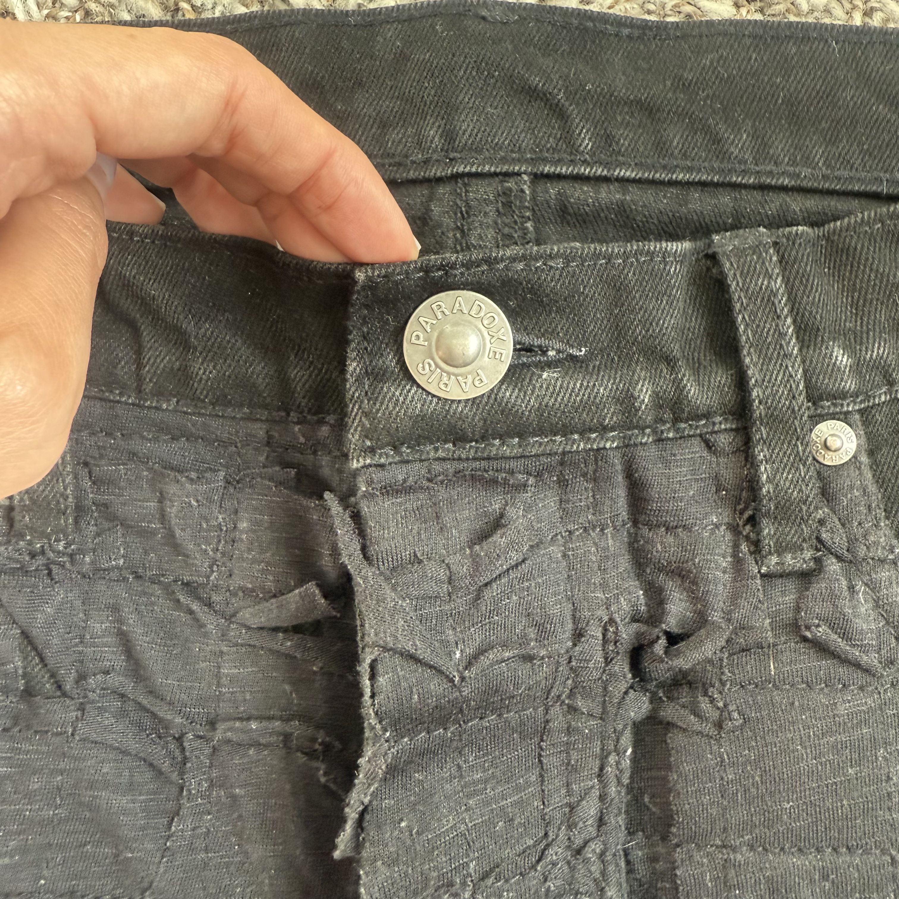 Paradoxe Paris DARK FLAYED SAIL JEANS Size US 32 / EU 48 - 9 Thumbnail