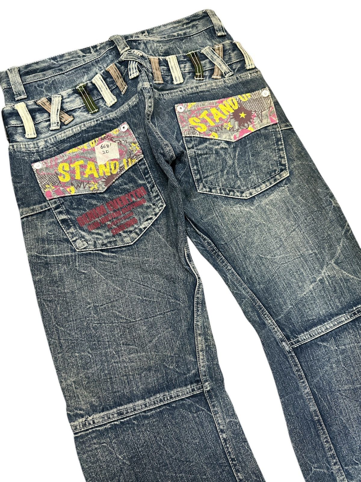 Kapital Double Waist With Branded Double Focus HoneyComb. Size US 32 / EU 48 - 5 Thumbnail