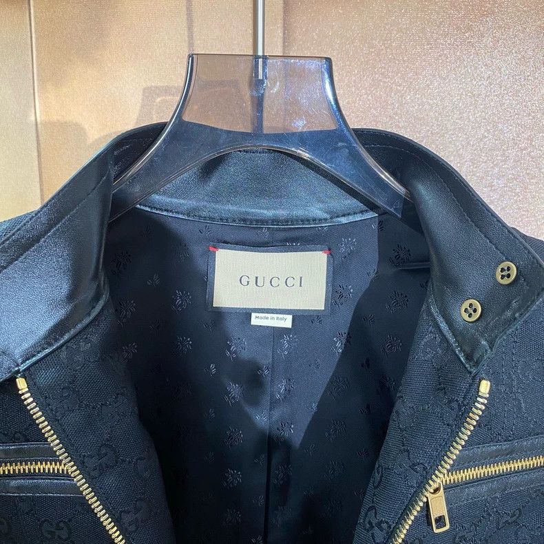 Gucci Gucci 23ss popular black patchwork old flower full-print ja Size US XS / EU 42 / 0 - 4 Thumbnail
