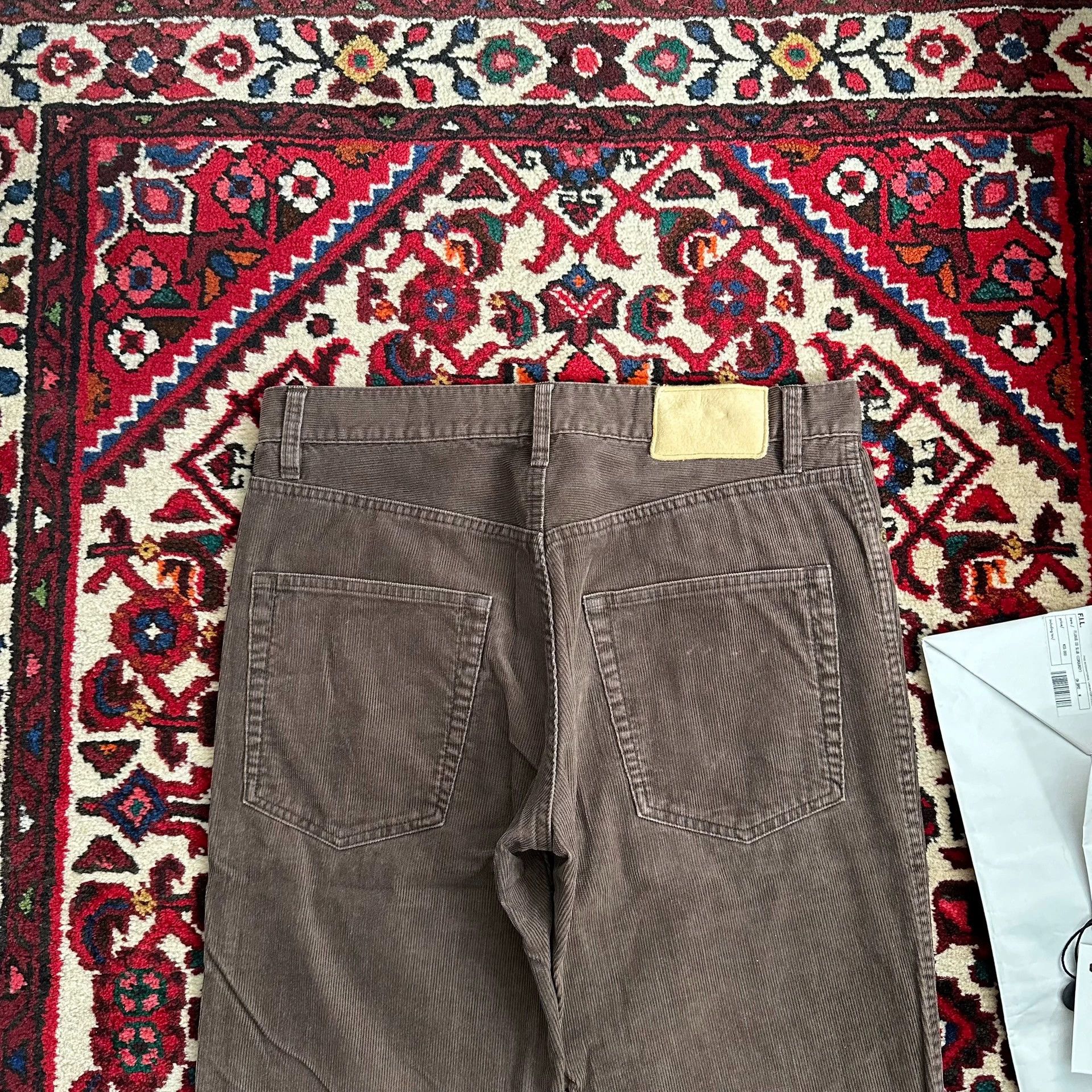 visvim 14aw fluxus 03 corduroy pants brown 9.5-9.8/10
