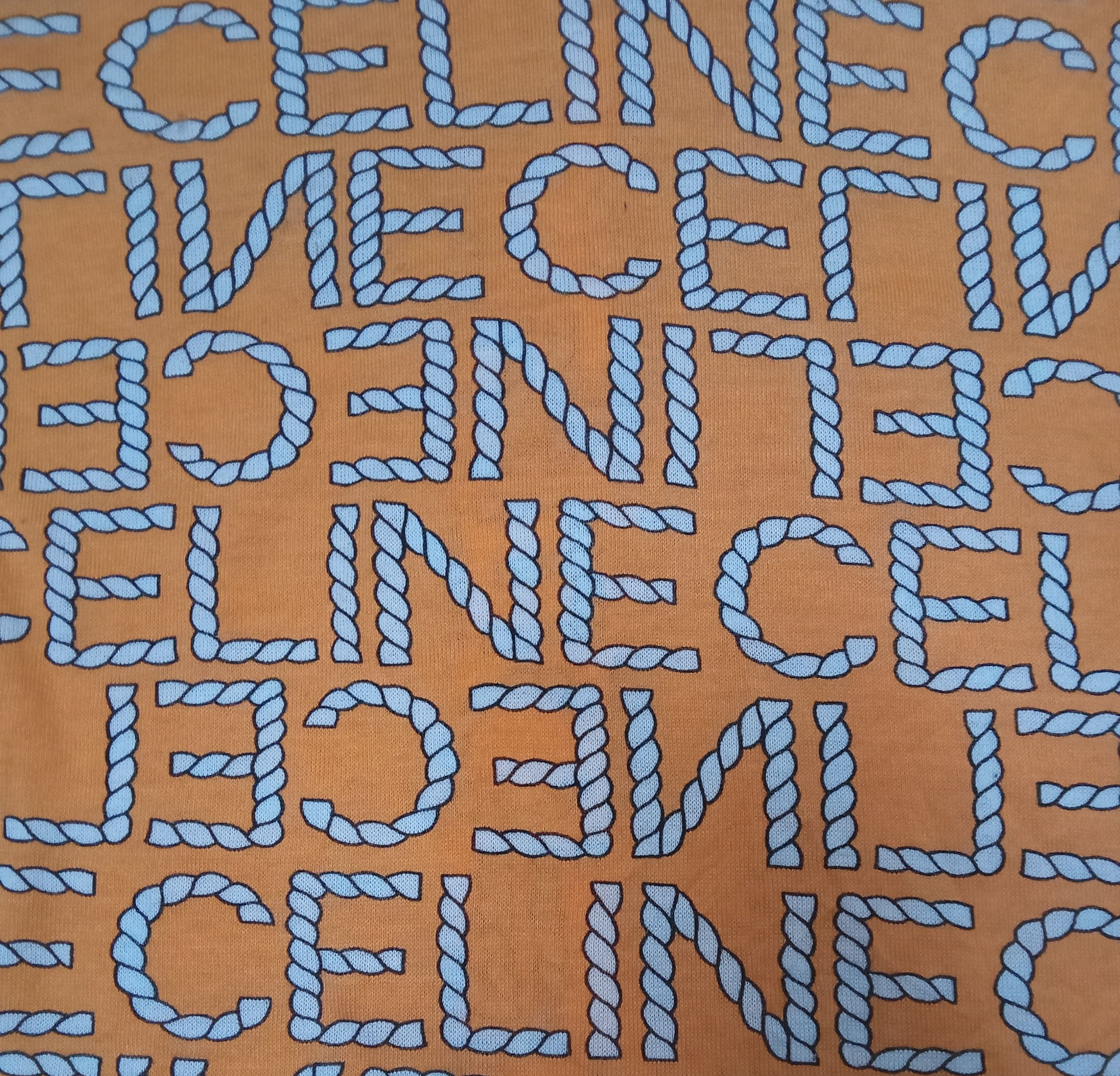 Celine Celine Vintage Rope Spell Out Design Rare Top Size S / US 4 / IT 40 - 9 Thumbnail