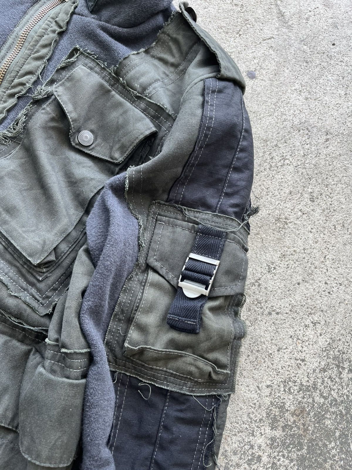 Japanese Brand KAPITAL STYLE PATCHWORKS x MILITARY/VINTAGE JAPAN GIGNI / Size US L / EU 52-54 / 3 - 8 Thumbnail