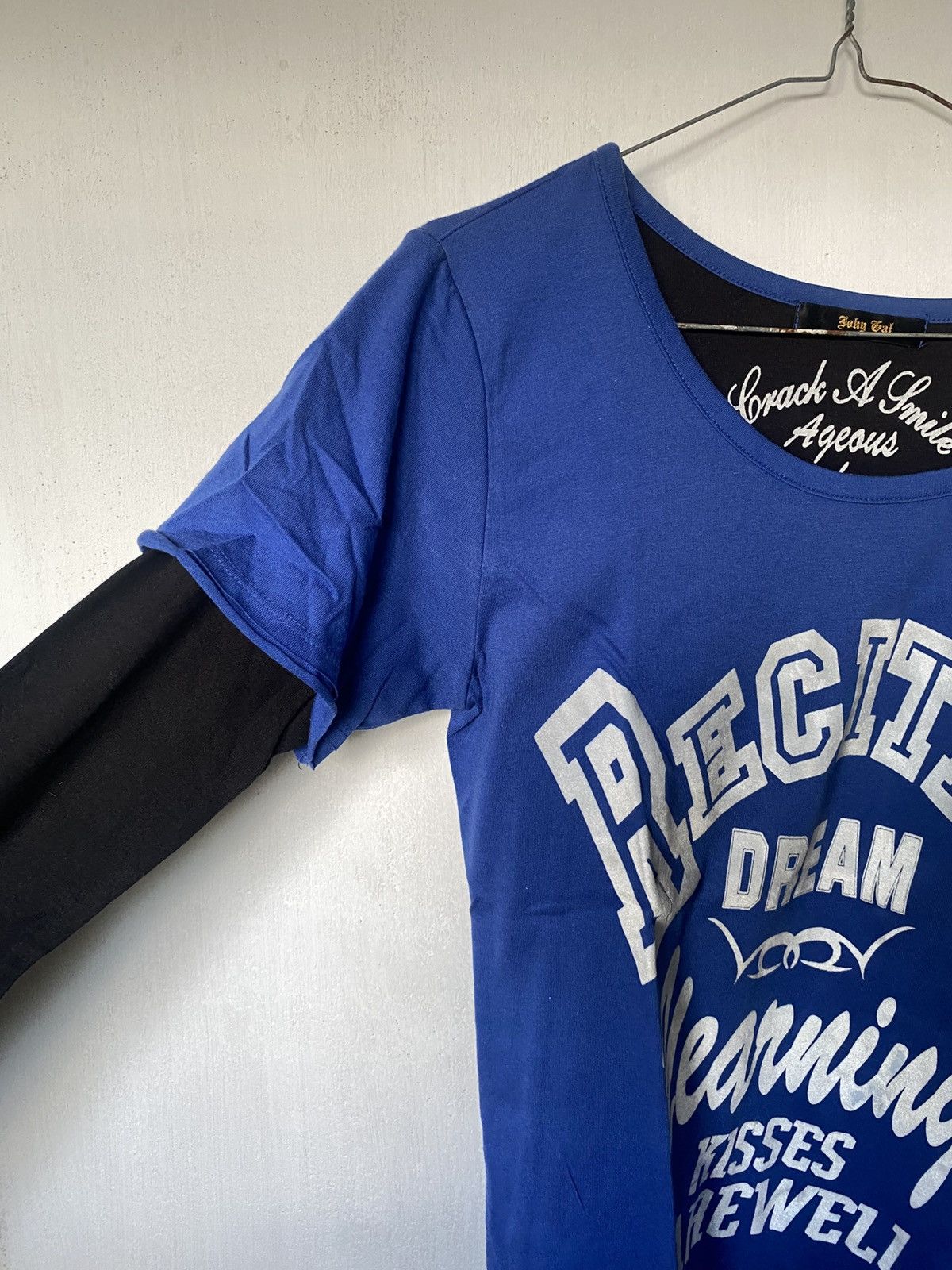 Beauty Beast × If Six Was Nine × Japanese Brand Joky Gal Poem Double Layer Longsleeve Size US M / EU 48-50 / 2 - 5 Thumbnail