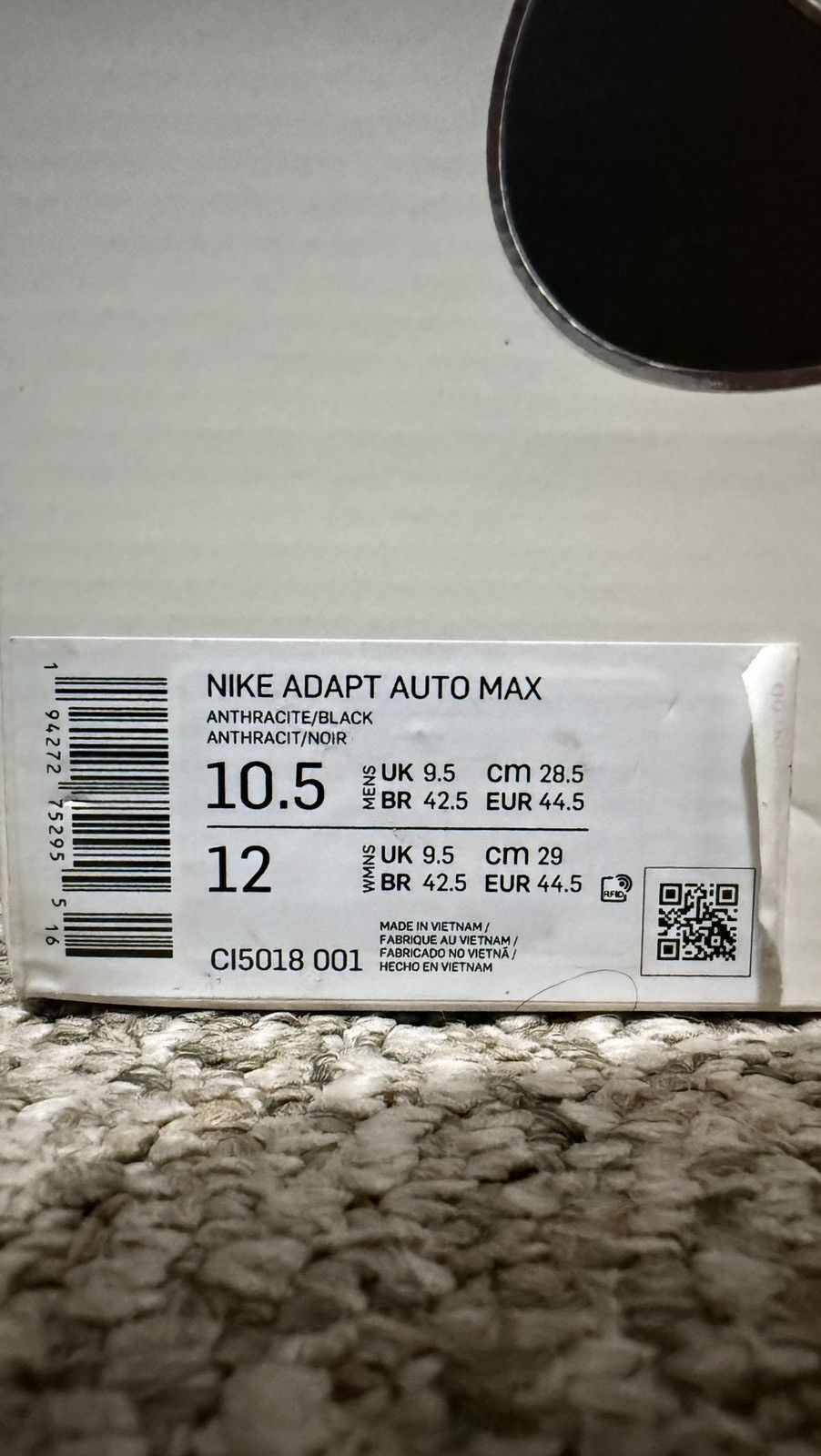 Nike Nike Adapt Auto Max Size US 10.5 / EU 43-44 - 7 Thumbnail