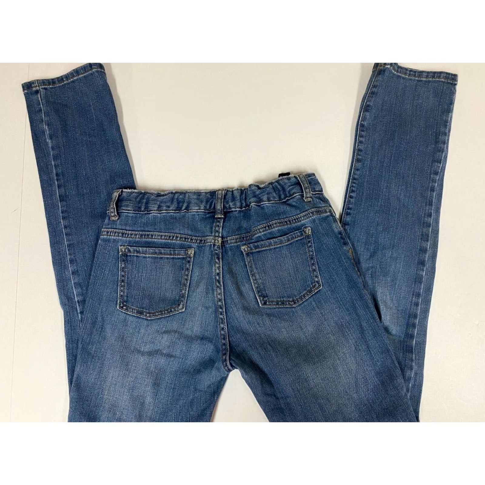 Old Navy Old Navy Jeans Skinny 26 Juniors Women Blue Denim 30in Waist Pockets Zipper Stretch Classic 20in Inseam Tie-Down Not Specified Size 26" / US 2 / IT 38 - 5 Thumbnail